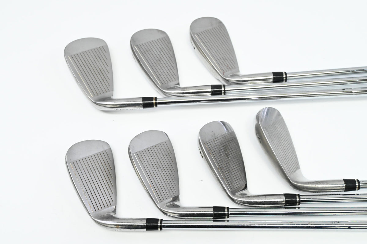 Wilson D100 Irons / 5-PW+SW / Uniflex True Temper Shafts