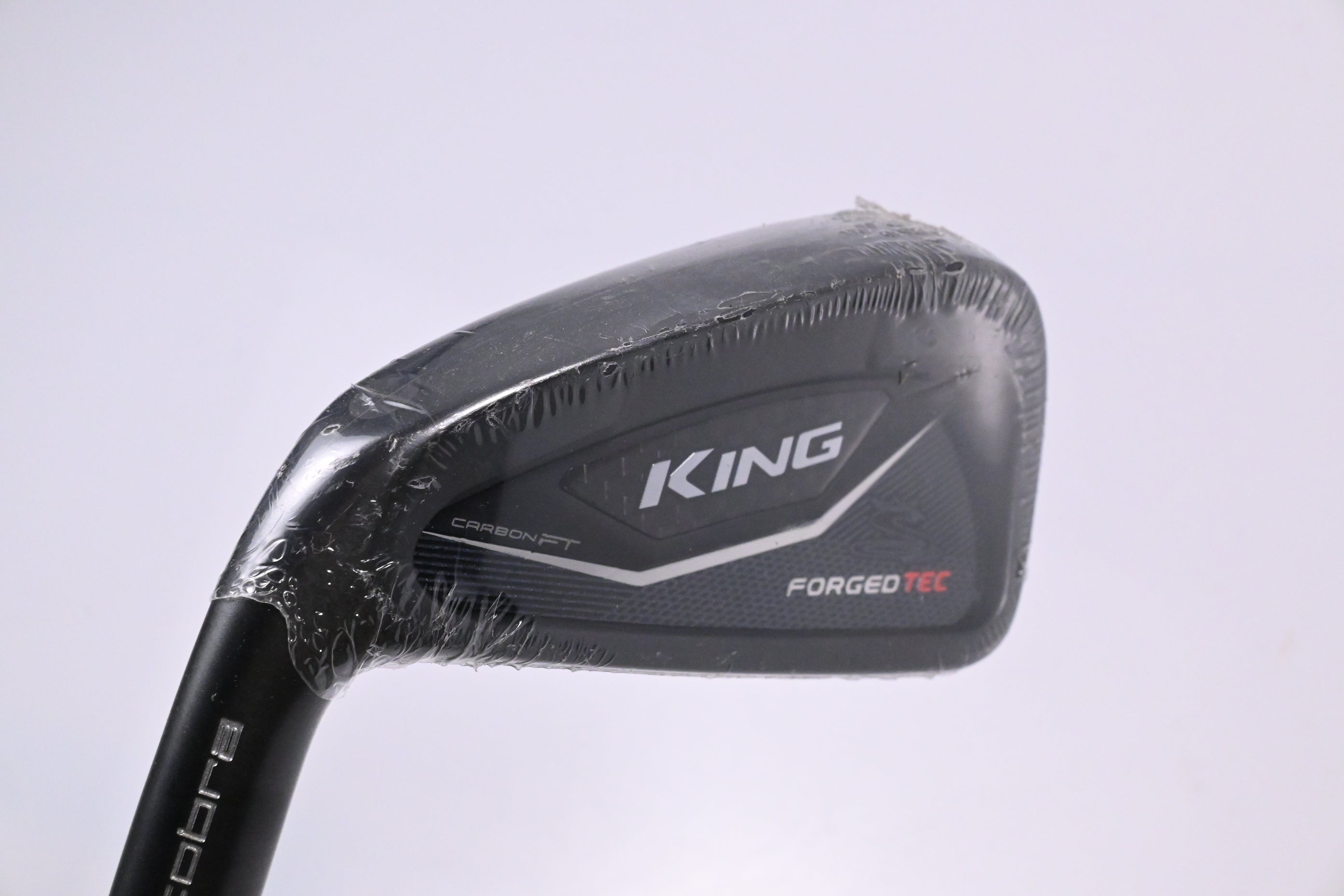 Left Hand Cobra King Forged Tec Black #4 Iron / 21 Degree / Stiff Flex KBS