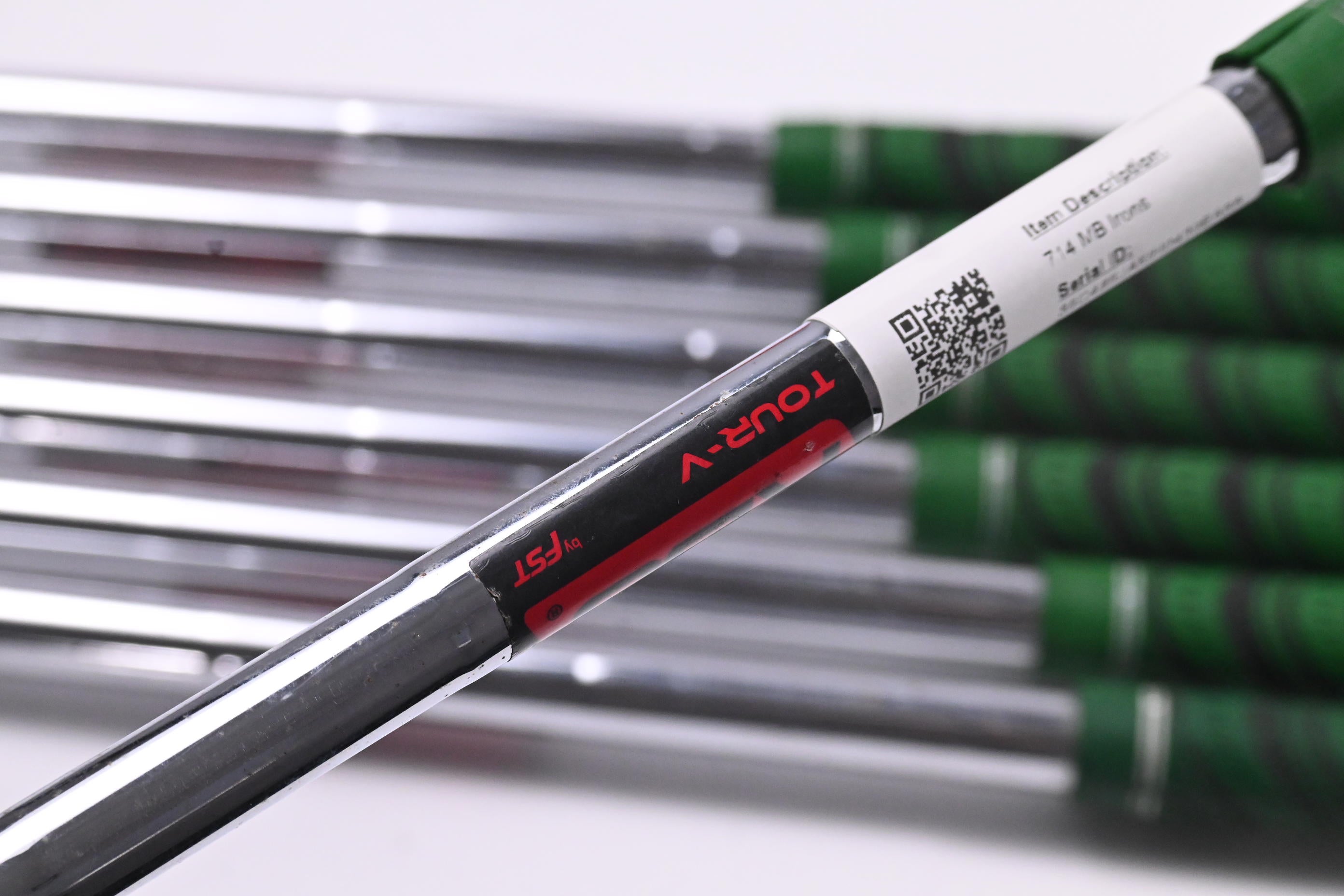 Titleist 714 MB Irons / 4-PW / Stiff Flex KBS Tour-V Shafts