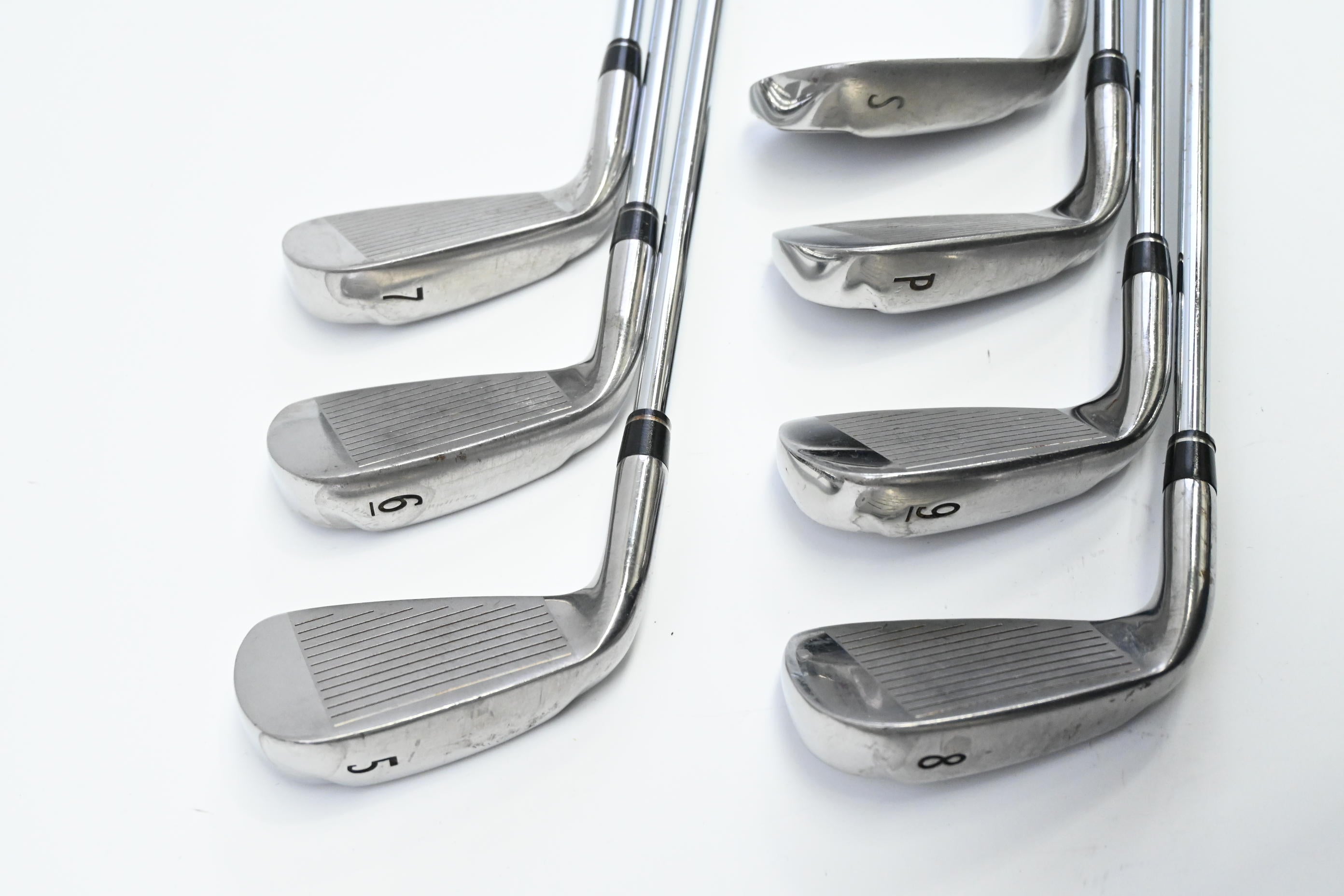 Wilson D100 Irons / 5-PW+SW / Uniflex True Temper Shafts