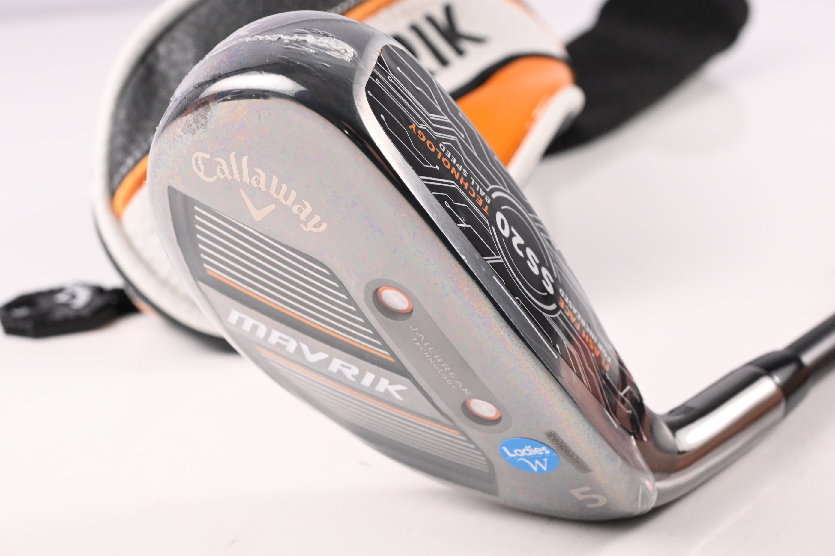 Ladies Callaway Mavrik #5 Hybrid / 23 Degree / Ladies Flex Helium Black 40 Shaft