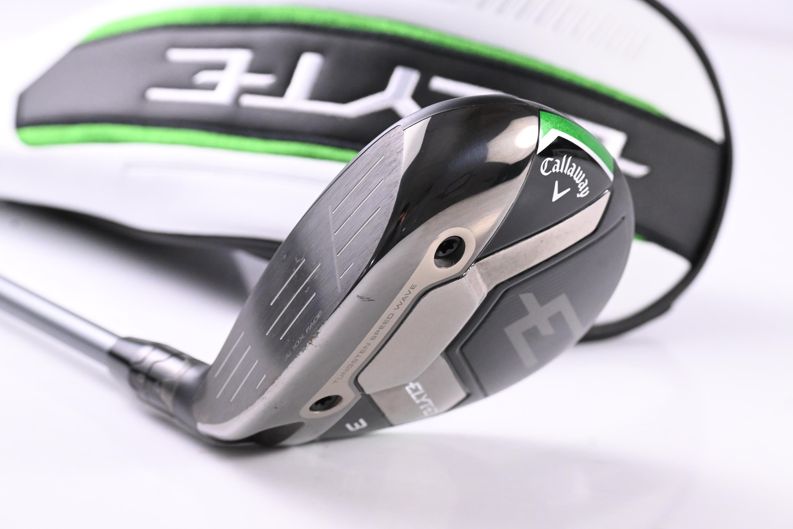 Left Hand Callaway Elyte #3 Wood / 15 Degree / Stiff Flex Denali Charcoal 70