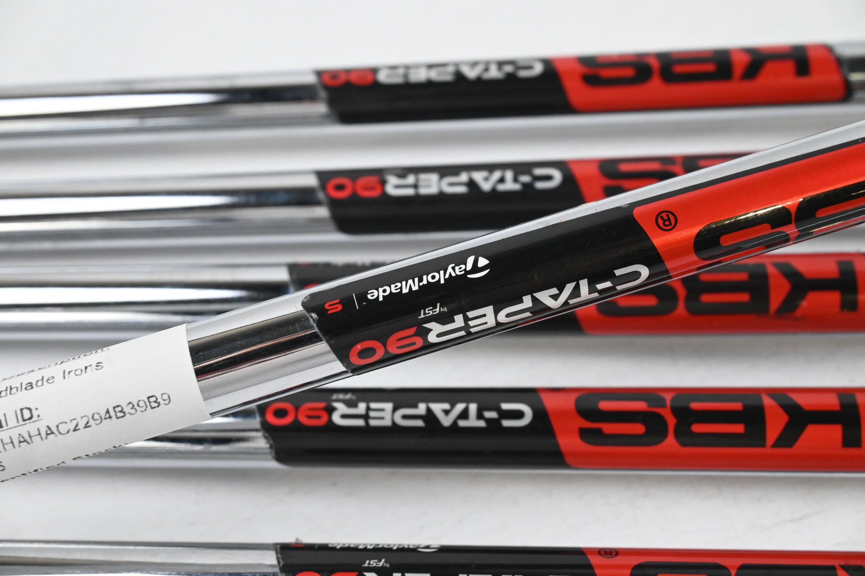 Taylormade Speedblade Irons / 5-PW / Stiff Flex KBS C-Taper 90 Shafts