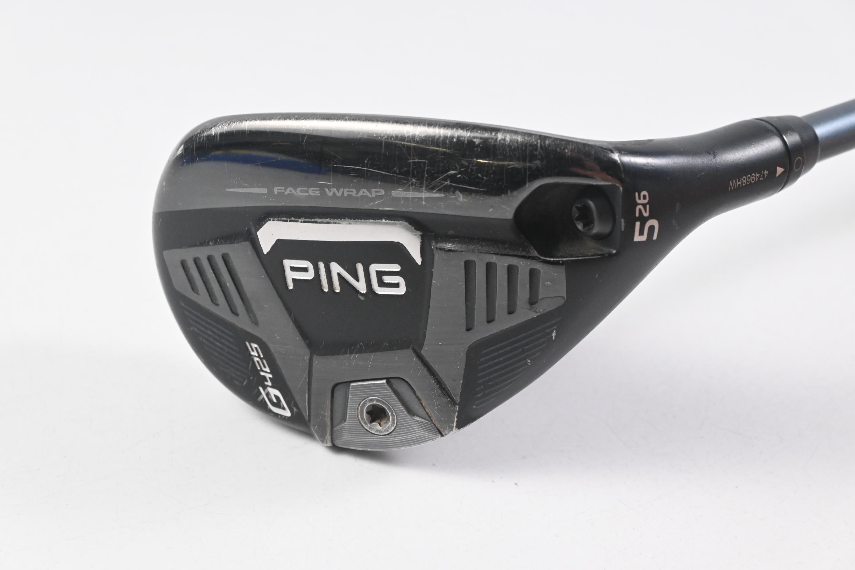 Ping G425 #5 Hybrid / 26 Degree / Regular Flex Ping Alta CB Slate 70 Shaft