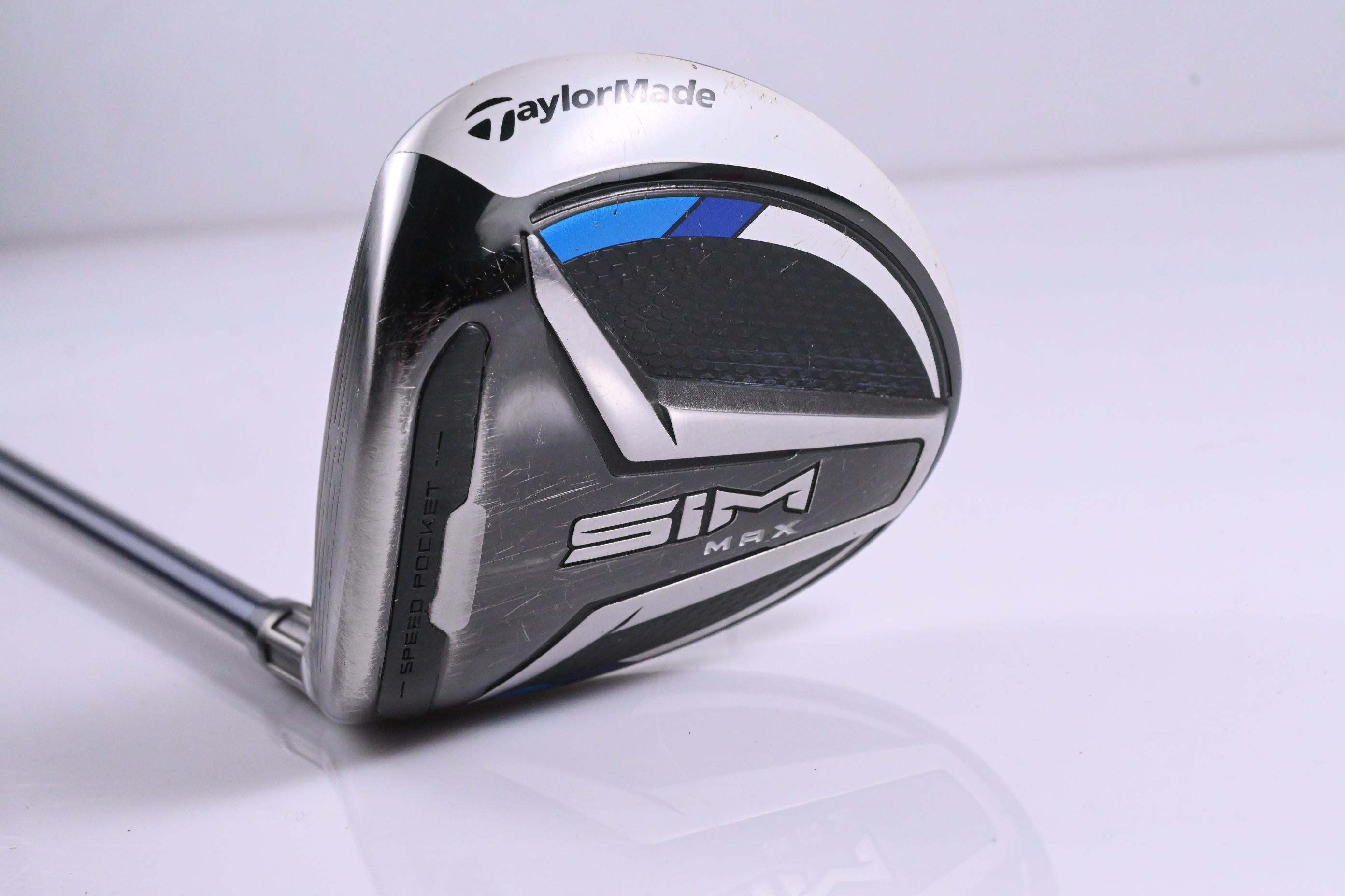 Left Hand Taylormade SIM Max #3 Wood / 15 Degree / Regular Flex Ventus Blue 5