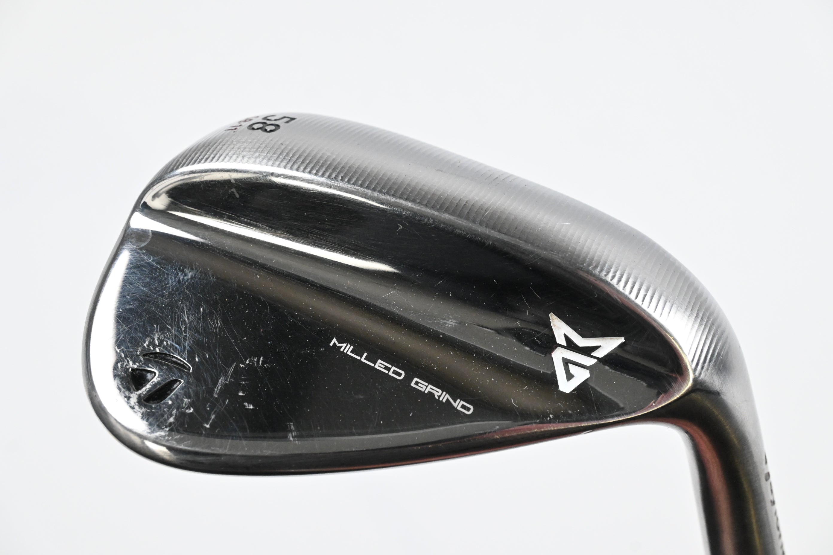 Taylormade Milled Grind Chrome Lob Wedge / 58 Degree / Wedge Flex KBS Tour 105