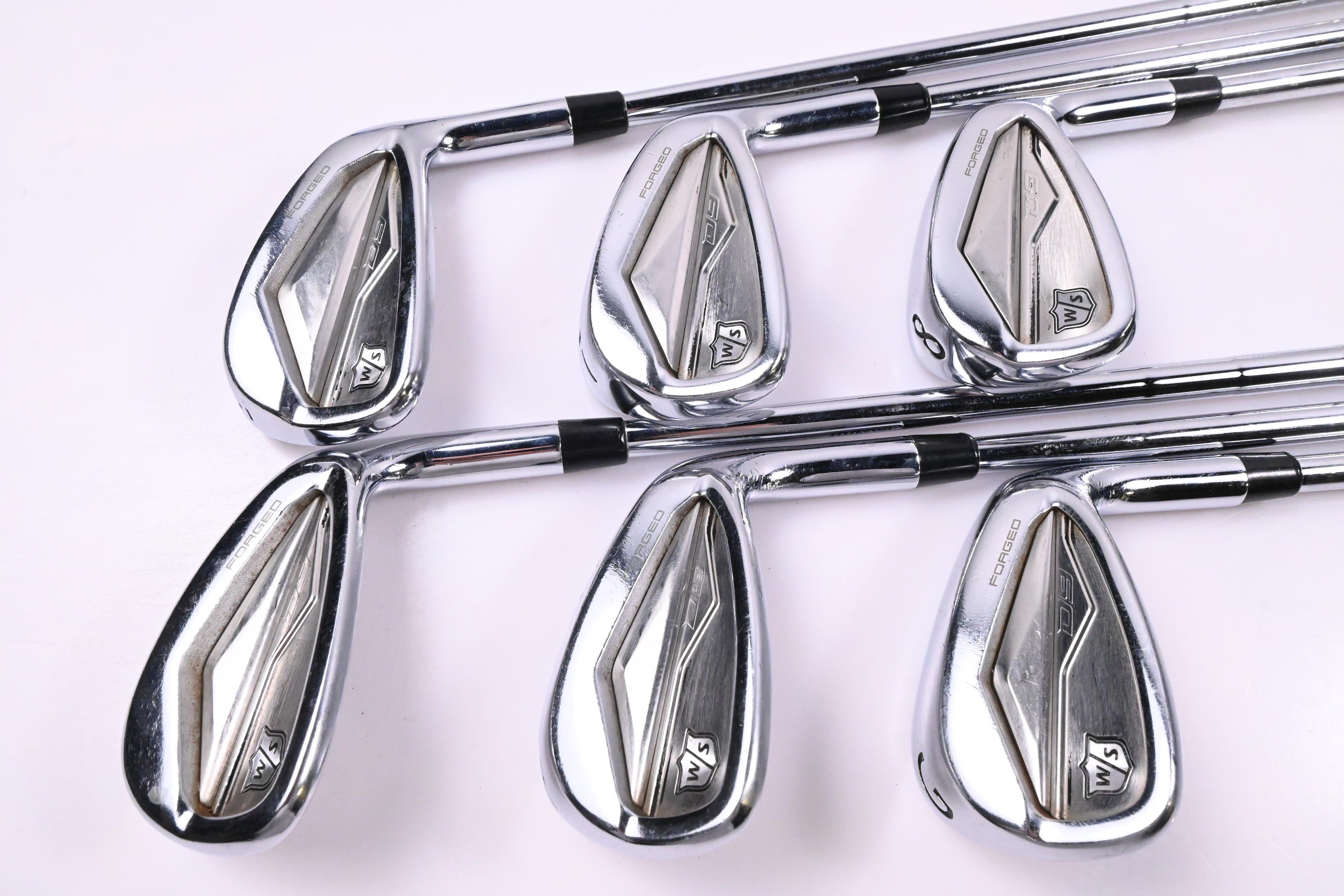 Wilson D9 Forged Irons / 6-PW+GW / Regular Flex KBS Tour Lite Shafts