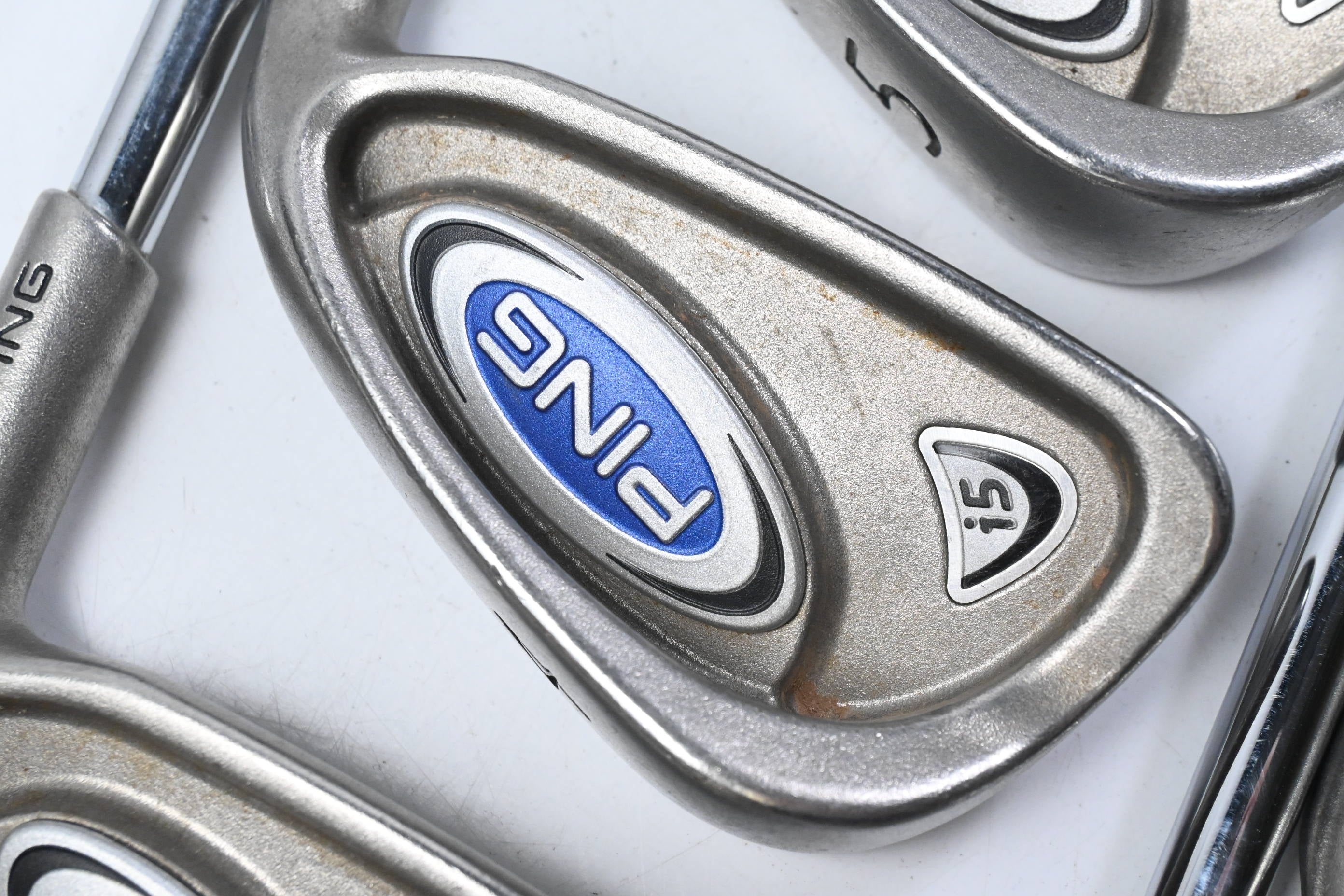 Ping i5 Irons / 3-PW / Blue Dot / Regular Flex Ping Shafts