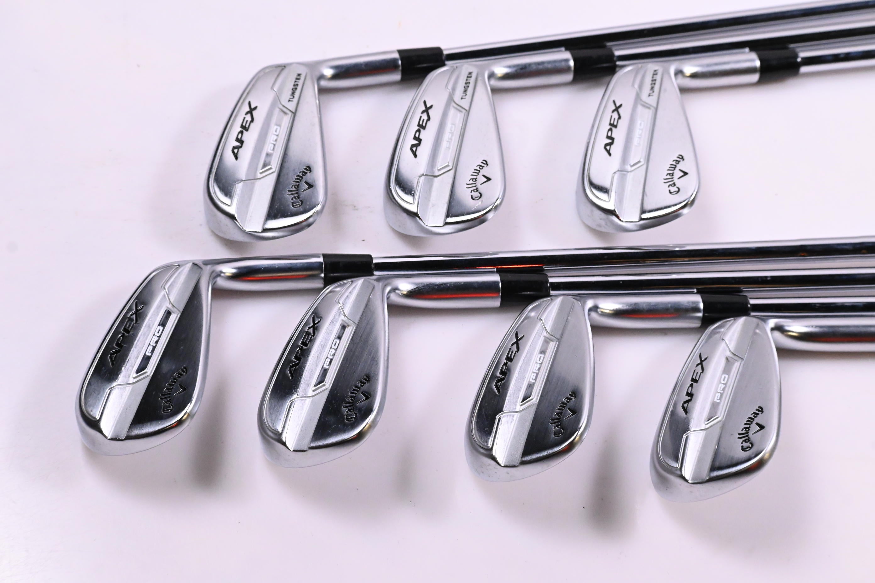 Callaway Apex Pro 21 Irons / 5-PW+GW / Stiff Flex N.S.Pro Modus3 Tour 105 Shafts