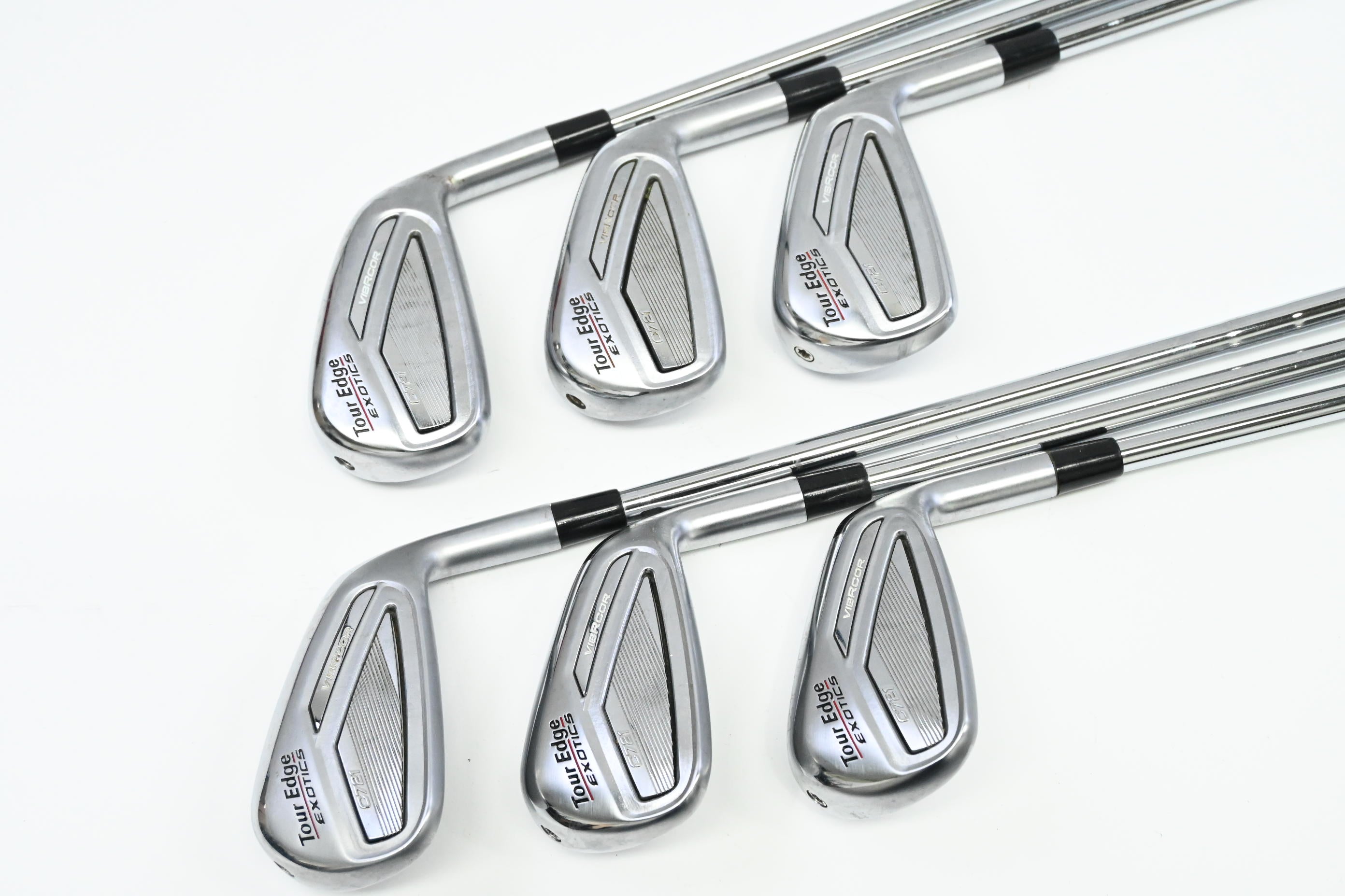 Tour Edge C721 Irons / 5-PW / Stiff Flex XP85 S300 Shafts