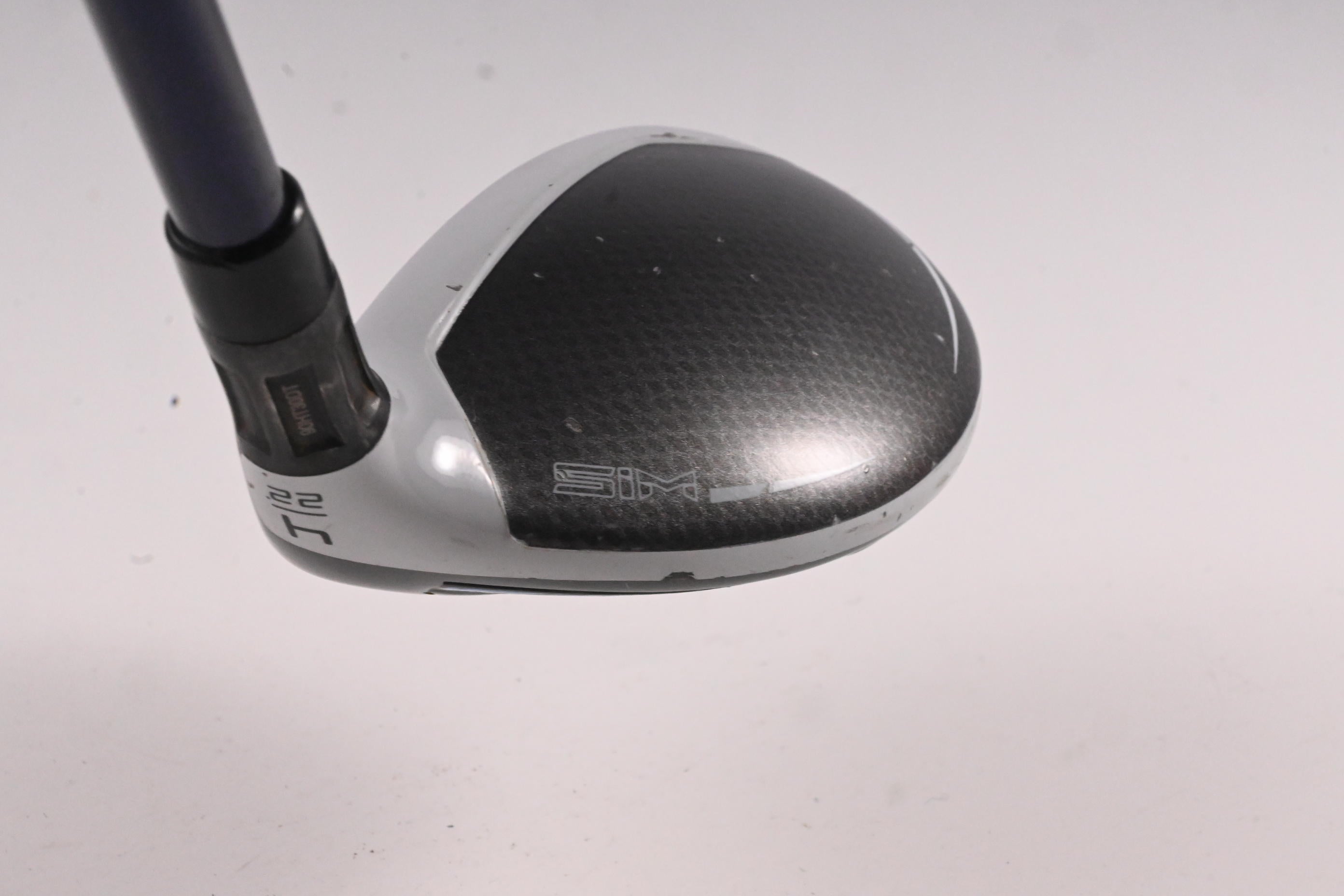 Taylormade SIM Max #4 Hybrid / 22 Degree / Regular Flex Ventus Blue 6 Shaft