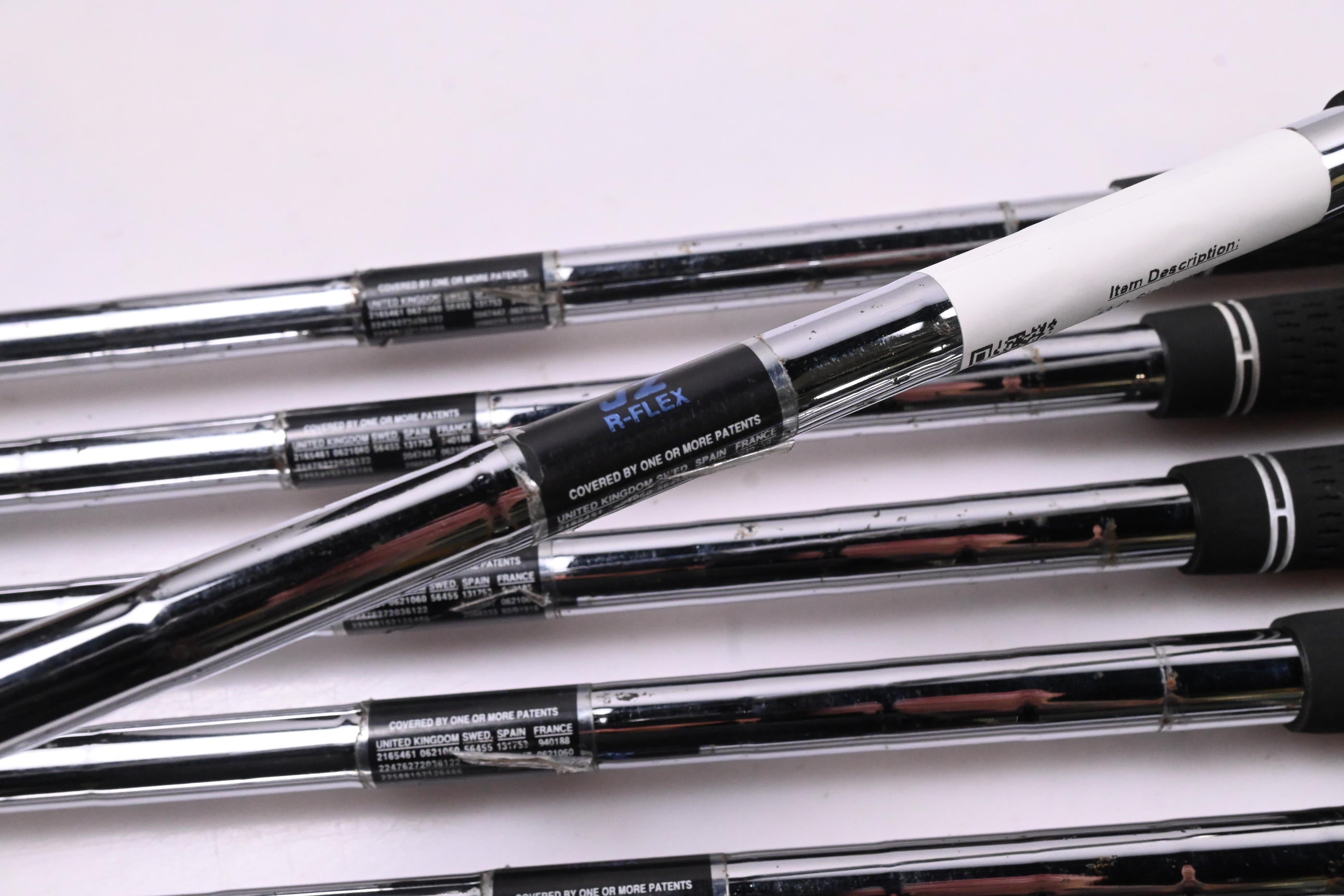 Ping i3 O-Size Irons / 3-PW+SW / Blue Dot / Regular Flex Ping Cushin JZ Shafts