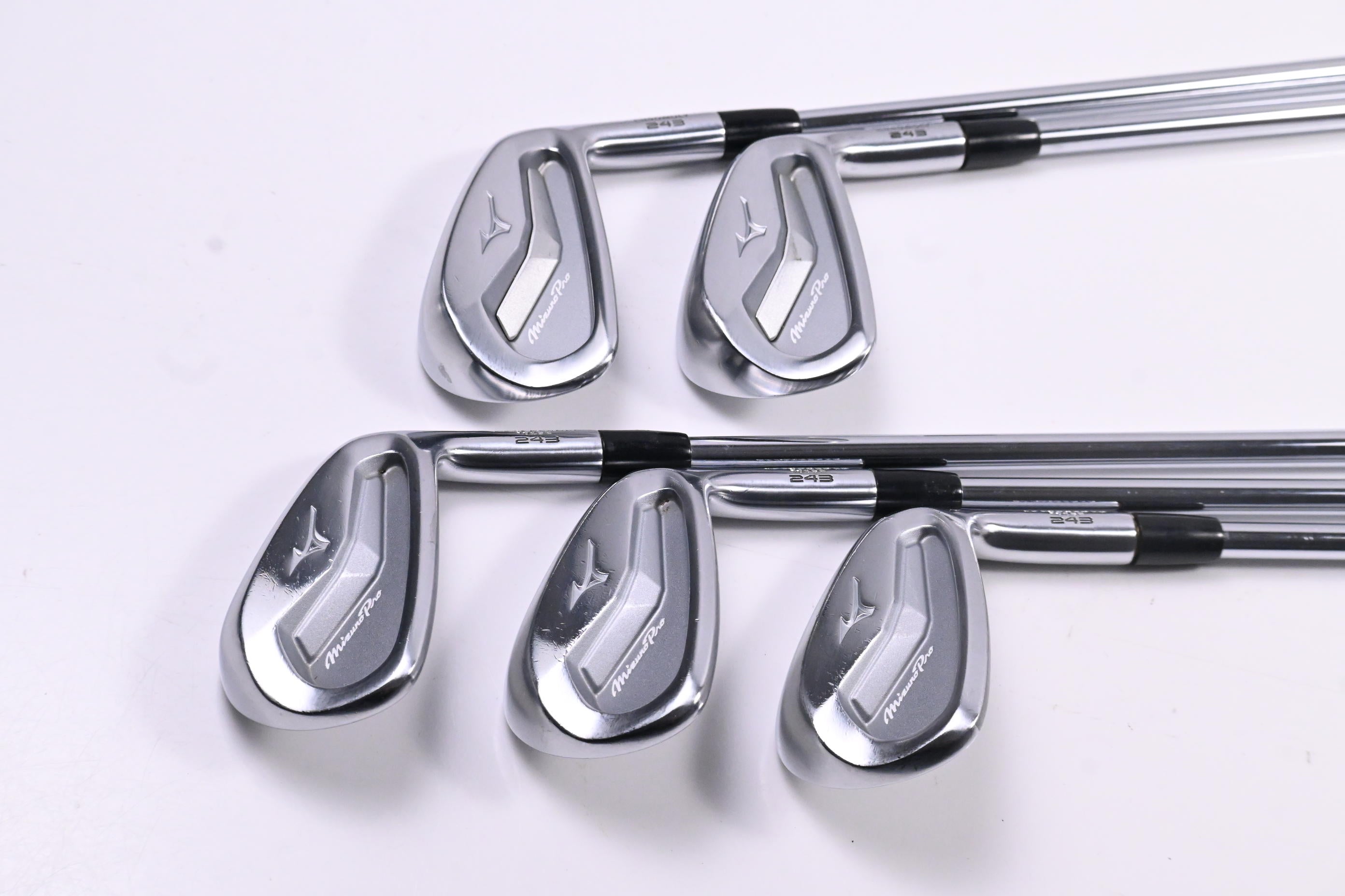Mizuno Pro 243 Irons / 6-PW / Regular Accra iSeries 105 Shafts