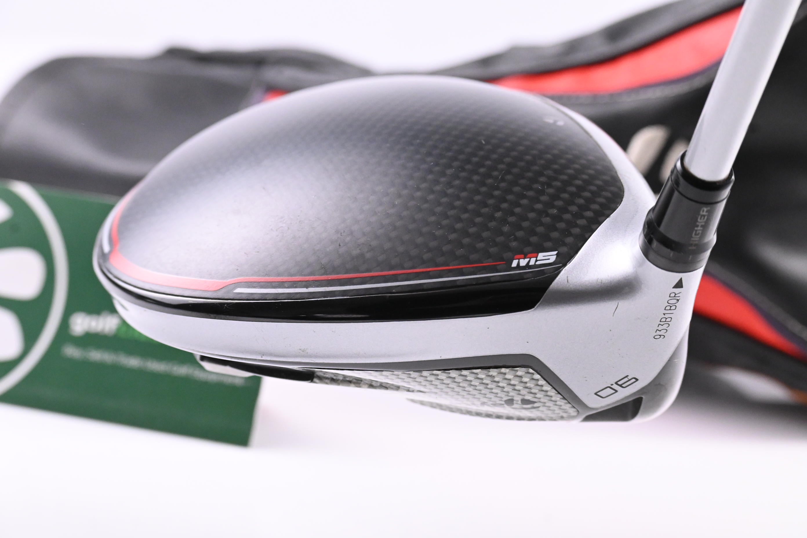 Left Hand Taylormade M5 Driver / 9 Degree / Regular Flex Tensei CK Red 60 Shaft