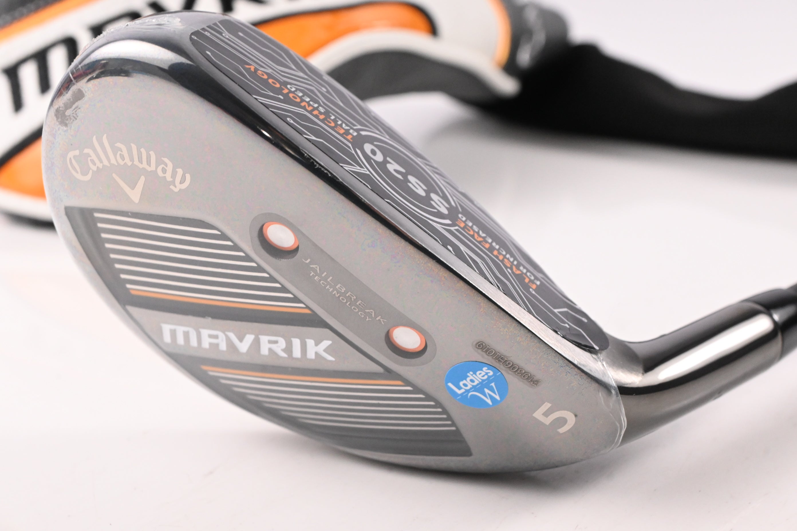 Ladies Callaway Mavrik #5 Hybrid / 23 Degree / Ladies Flex Helium Black 40 Shaft