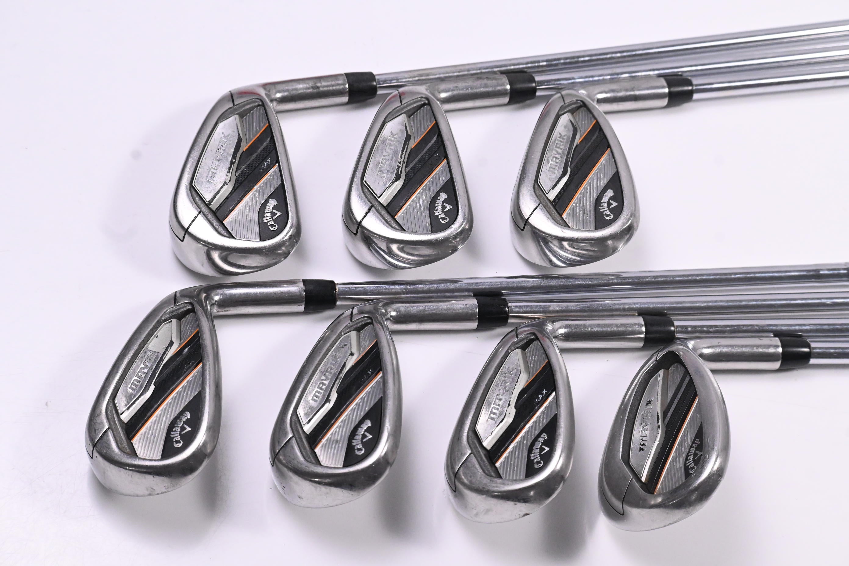 Callaway Mavrik Max Irons / 6-PW+GW+SW / Regular Flex KBS MAX 80 Shaft