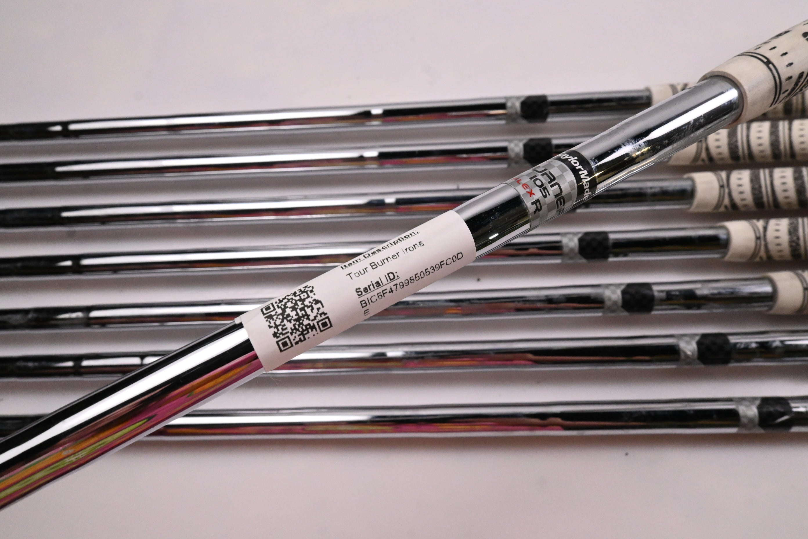 Taylormade Tour Burner Irons / 4-PW+SW / Regular Flex Taylormade 105 Shafts