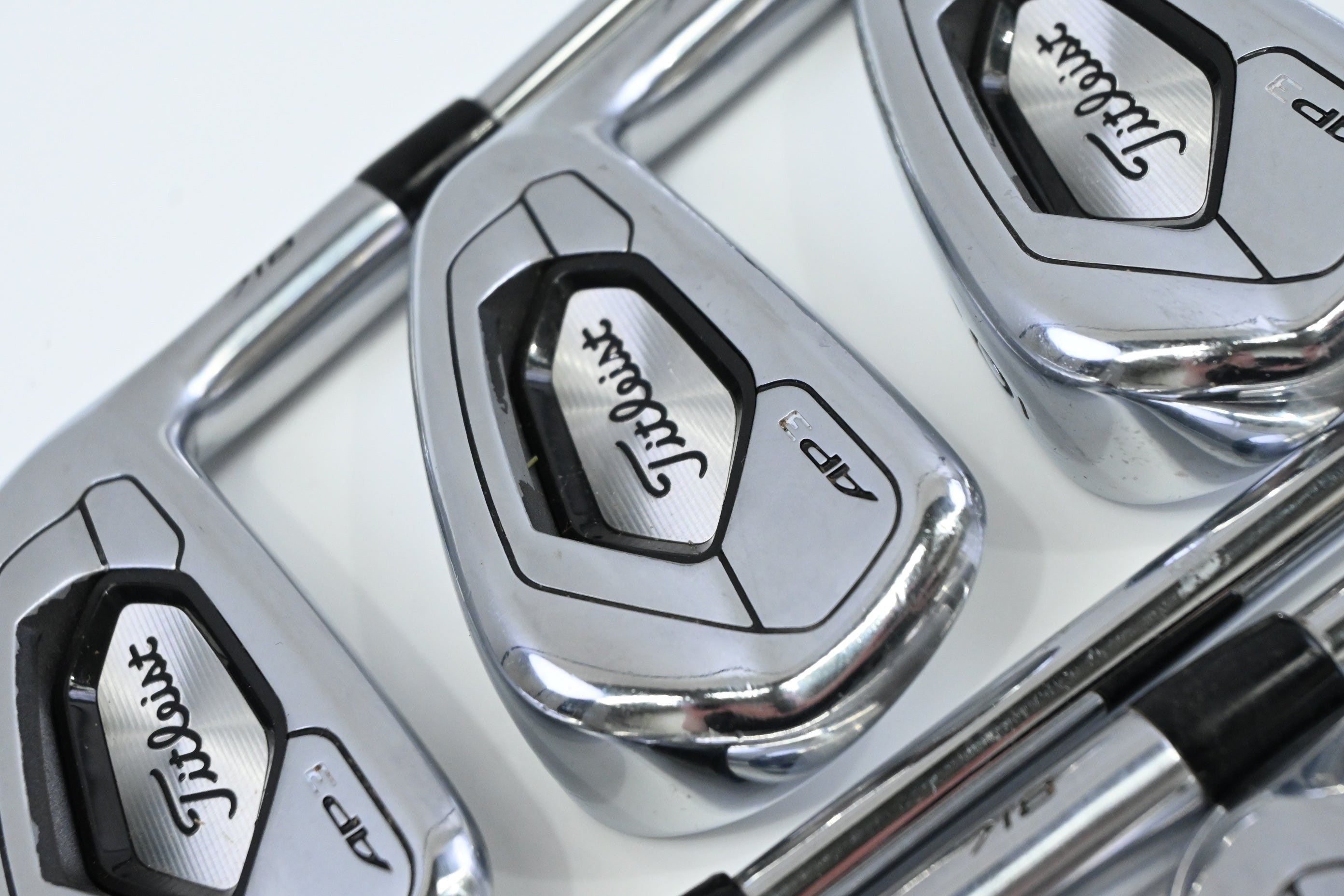Titleist 718 AP3 Irons / 4-PW / Stiff Flex AMT Black S300 Shafts