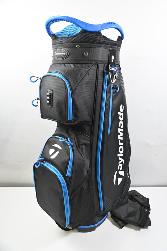 Taylormade Pro Cart Bag / 14-Way Divider / Black, Blue