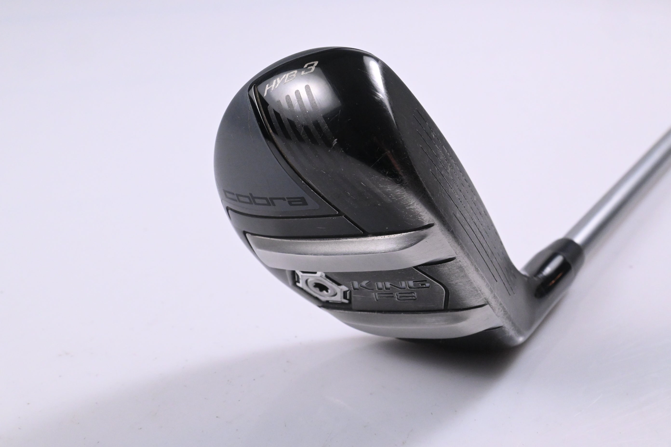 Cobra King F8 #3 Hybrid / 19 Degree / Regular Flex Aldila Rogue Pro 75 Shaft