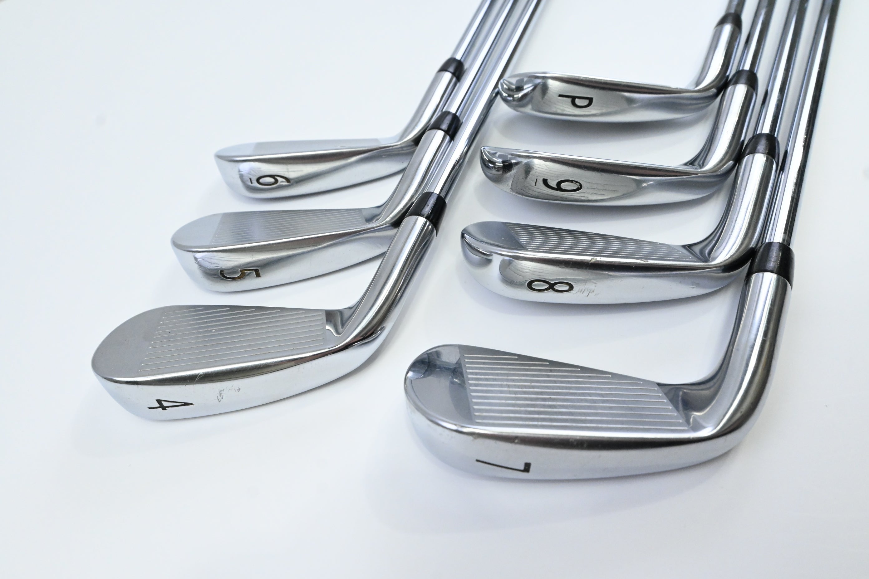 Titleist 718 AP3 Irons / 4-PW / Stiff Flex AMT Black S300 Shafts