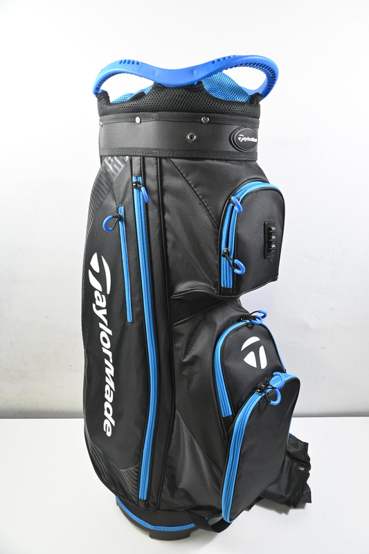 Taylormade Pro Cart Bag / 14-Way Divider / Black, Blue