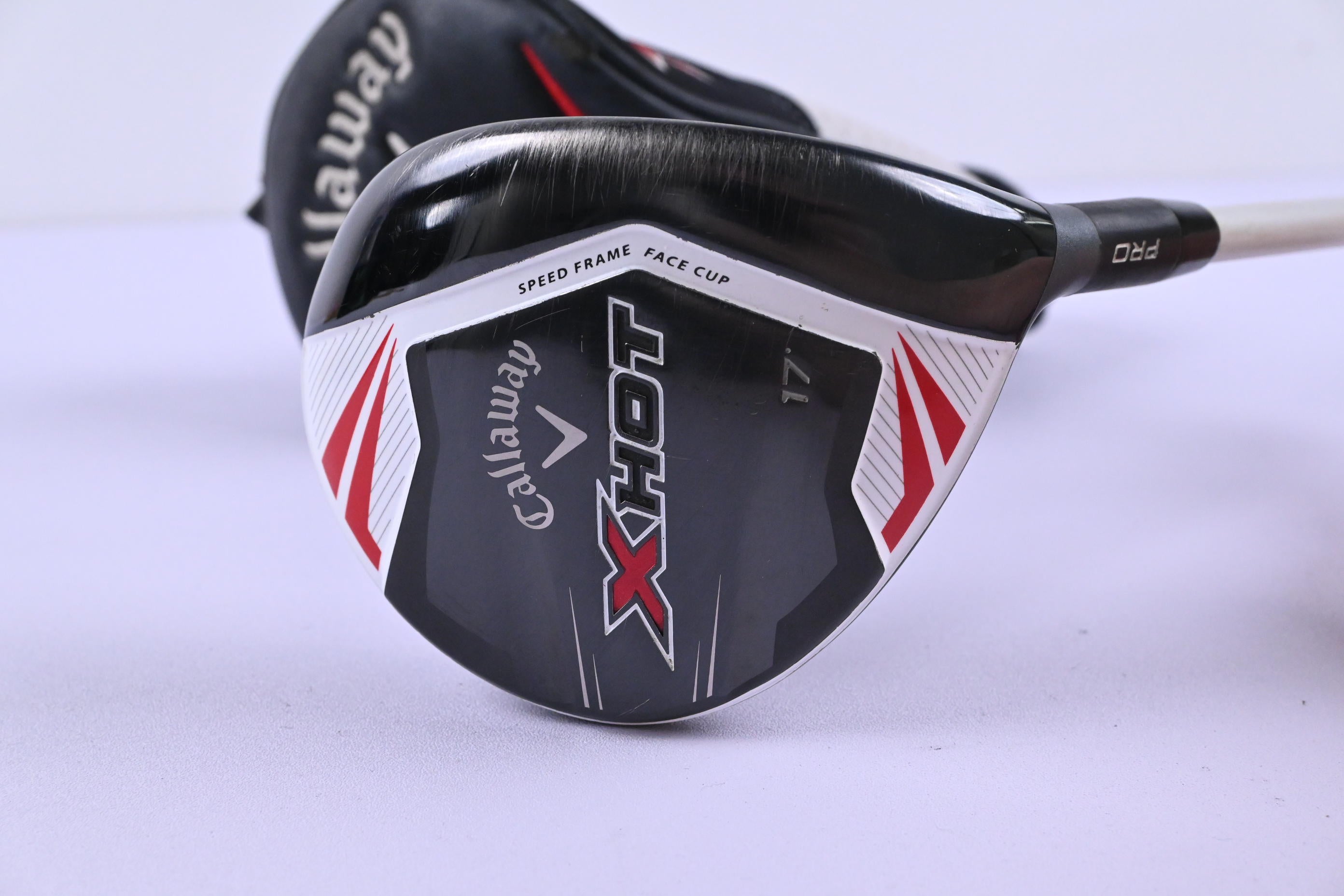 Callaway X Hot Pro #4 Wood / 17 Degree / X-Flex Fujikura Motore Speeder VC 6.2