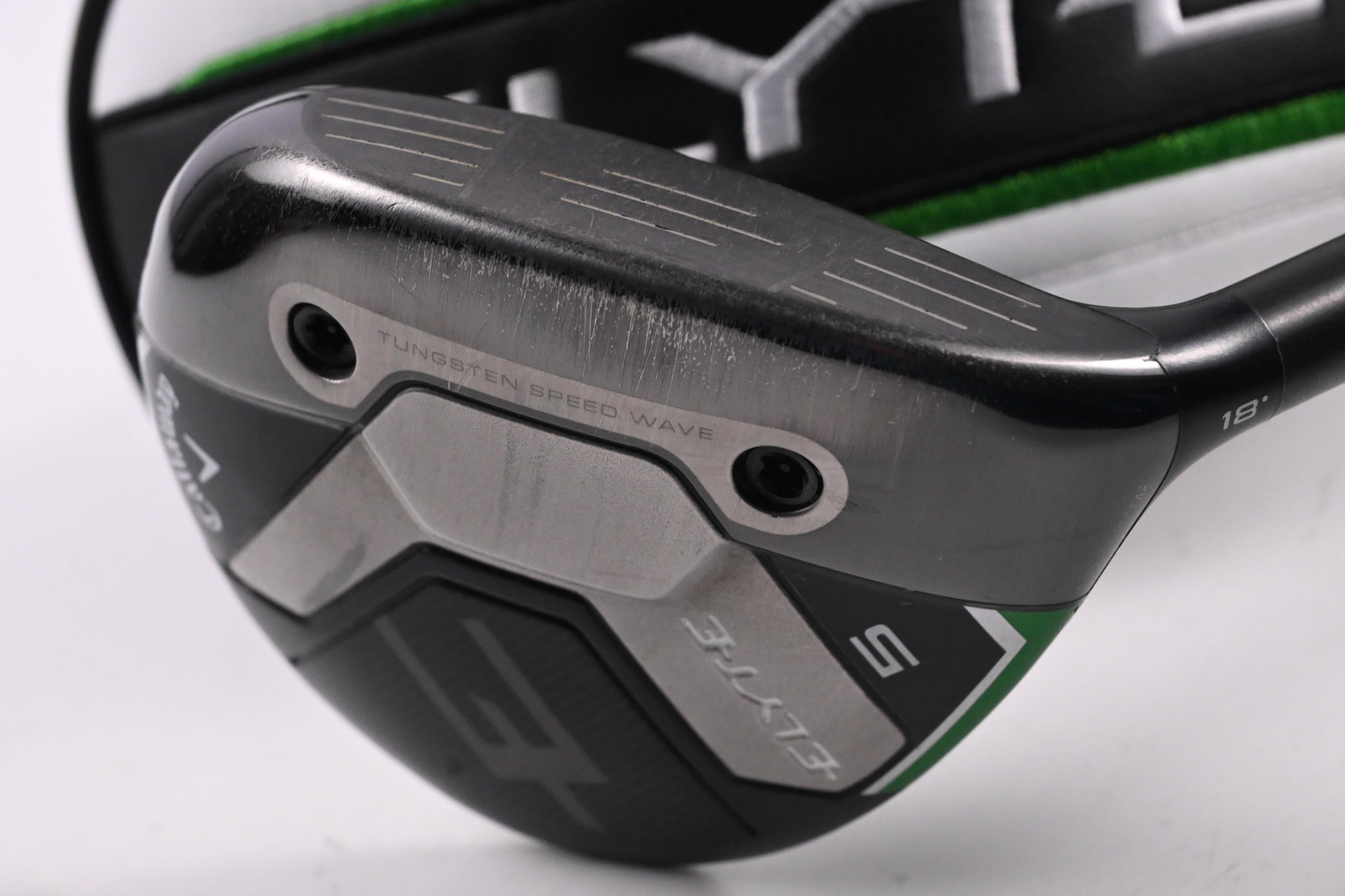 Callaway Elyte #5 Wood / 18 Degree / Stiff Flex Project X Denali Charcoal 60