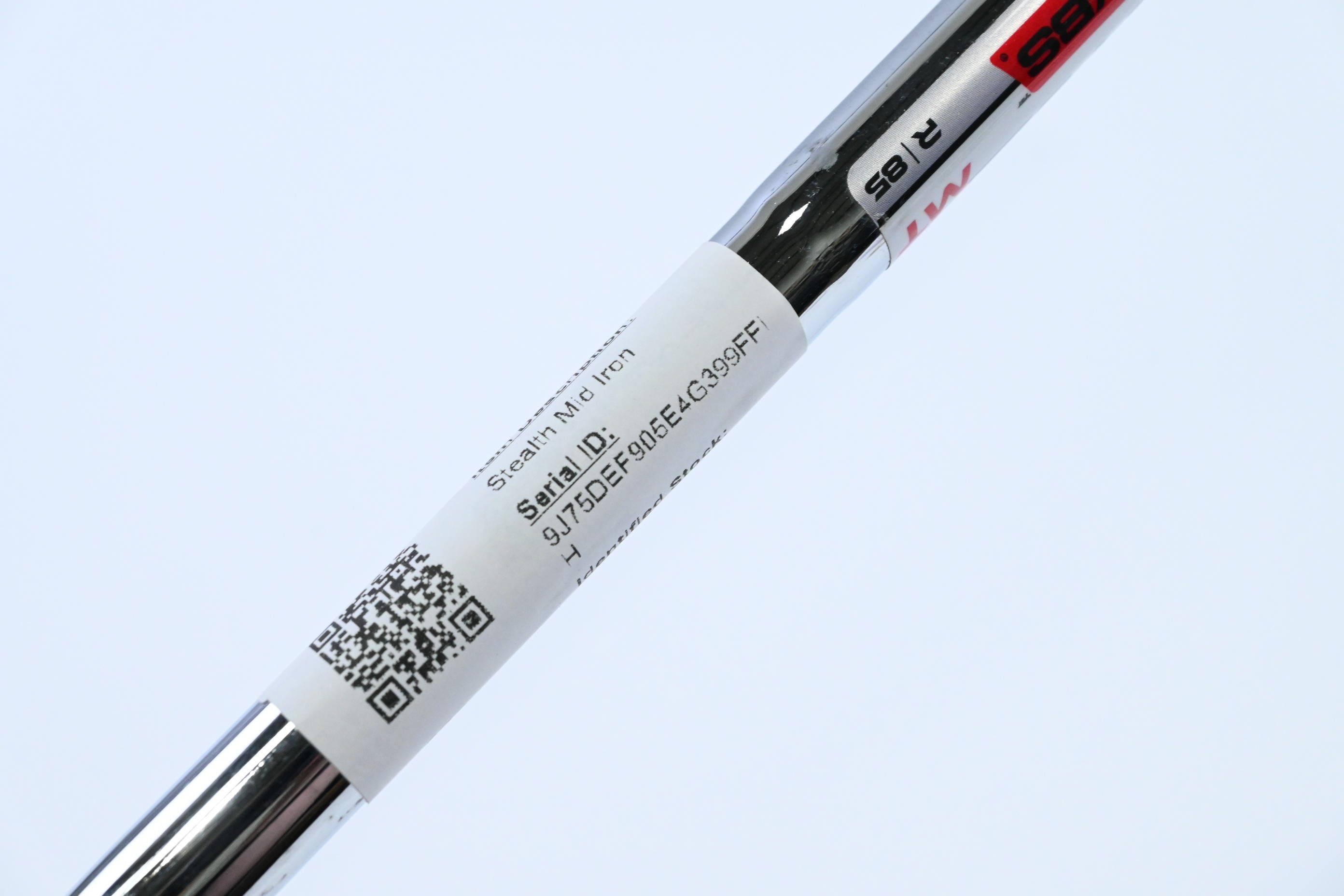 Left Hand Taylormade Stealth #7 Iron / Regular Flex KBS Max MT 85 Shaft