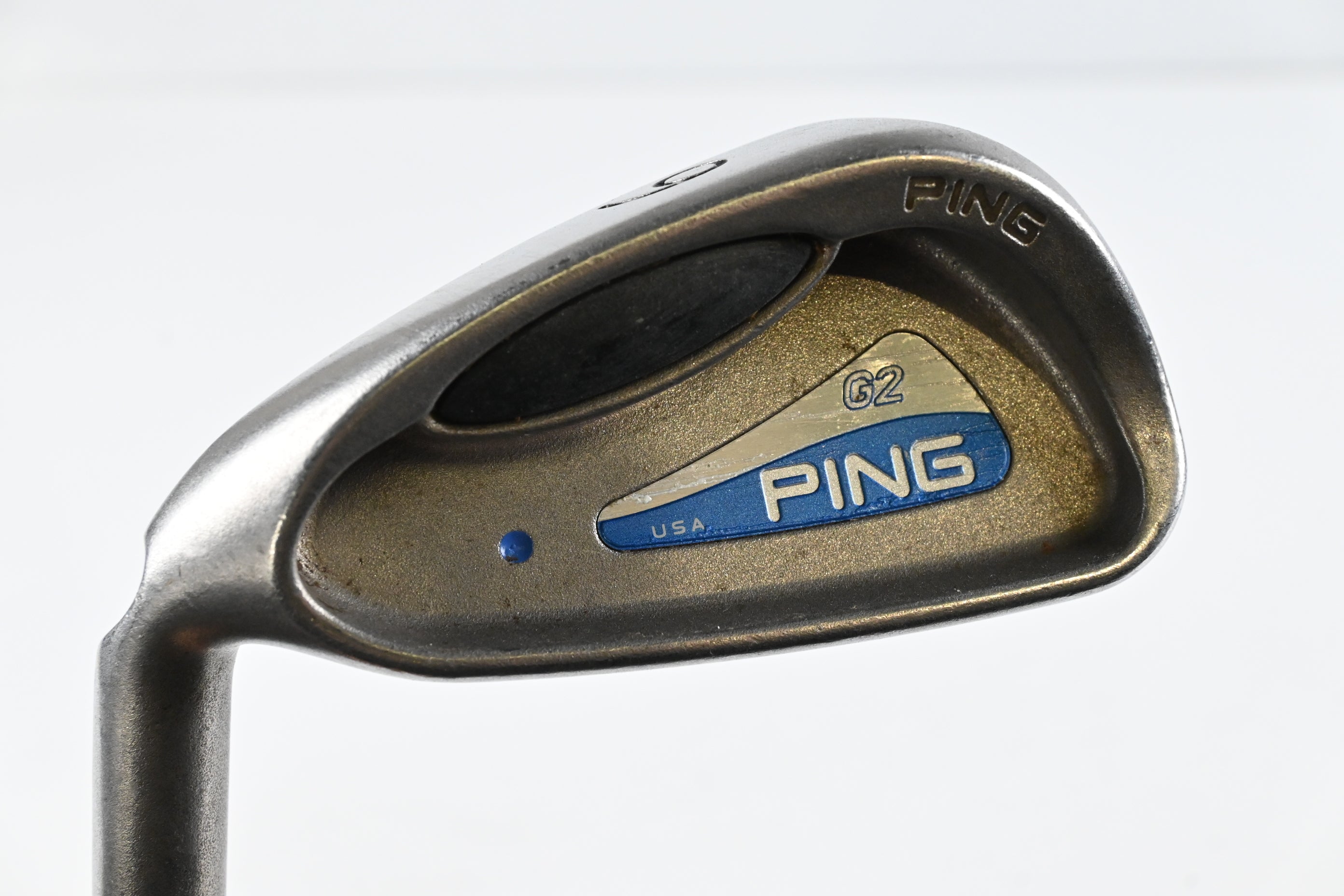 Left Hand Ping G2 HL #6 Iron / Blue Dot / Regular Flex Ping TFC 100 Shaft