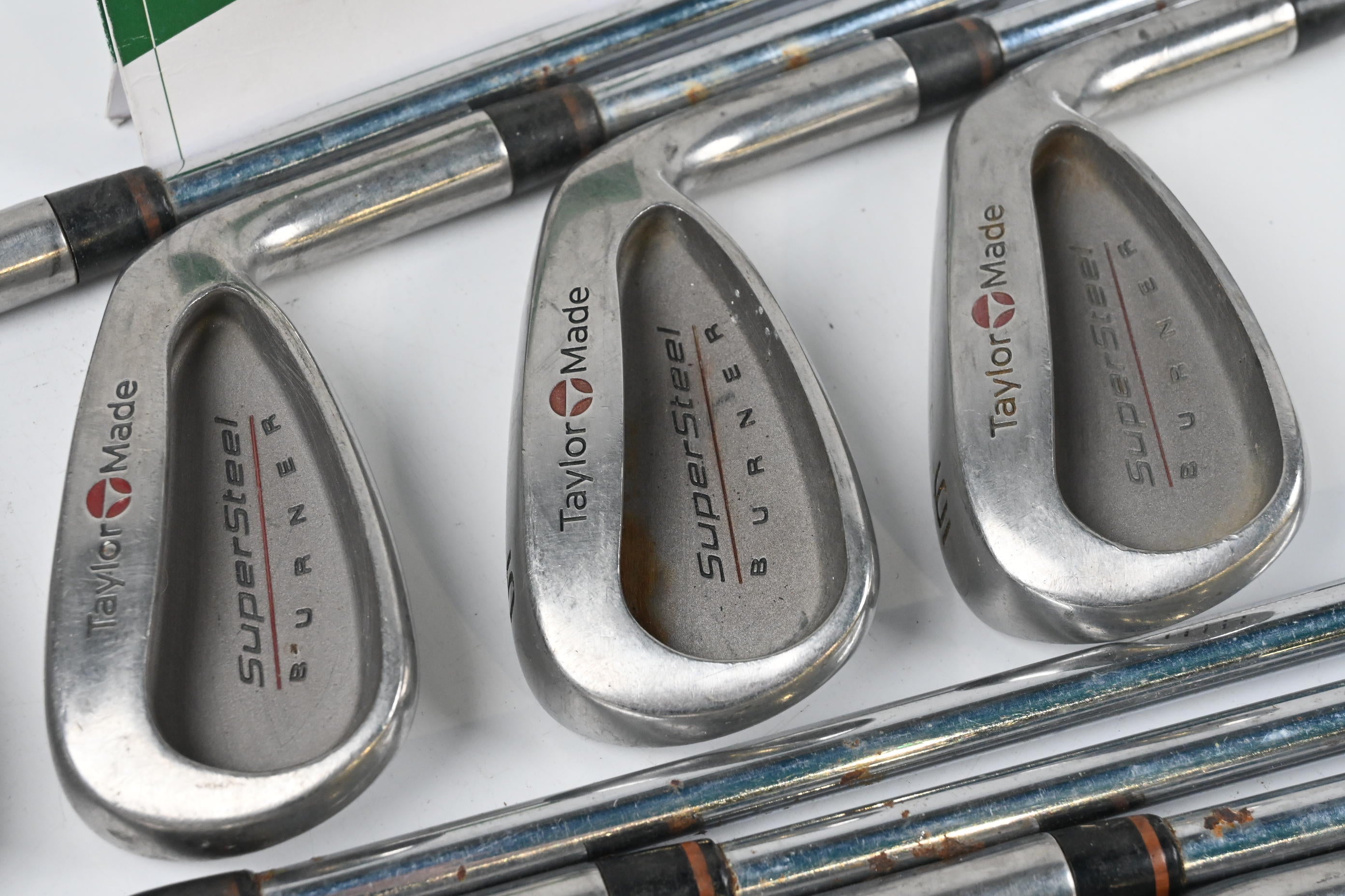 Taylormade Supersteel Irons / 3-PW+SW / Regular Flex Taylormade Rifle 80