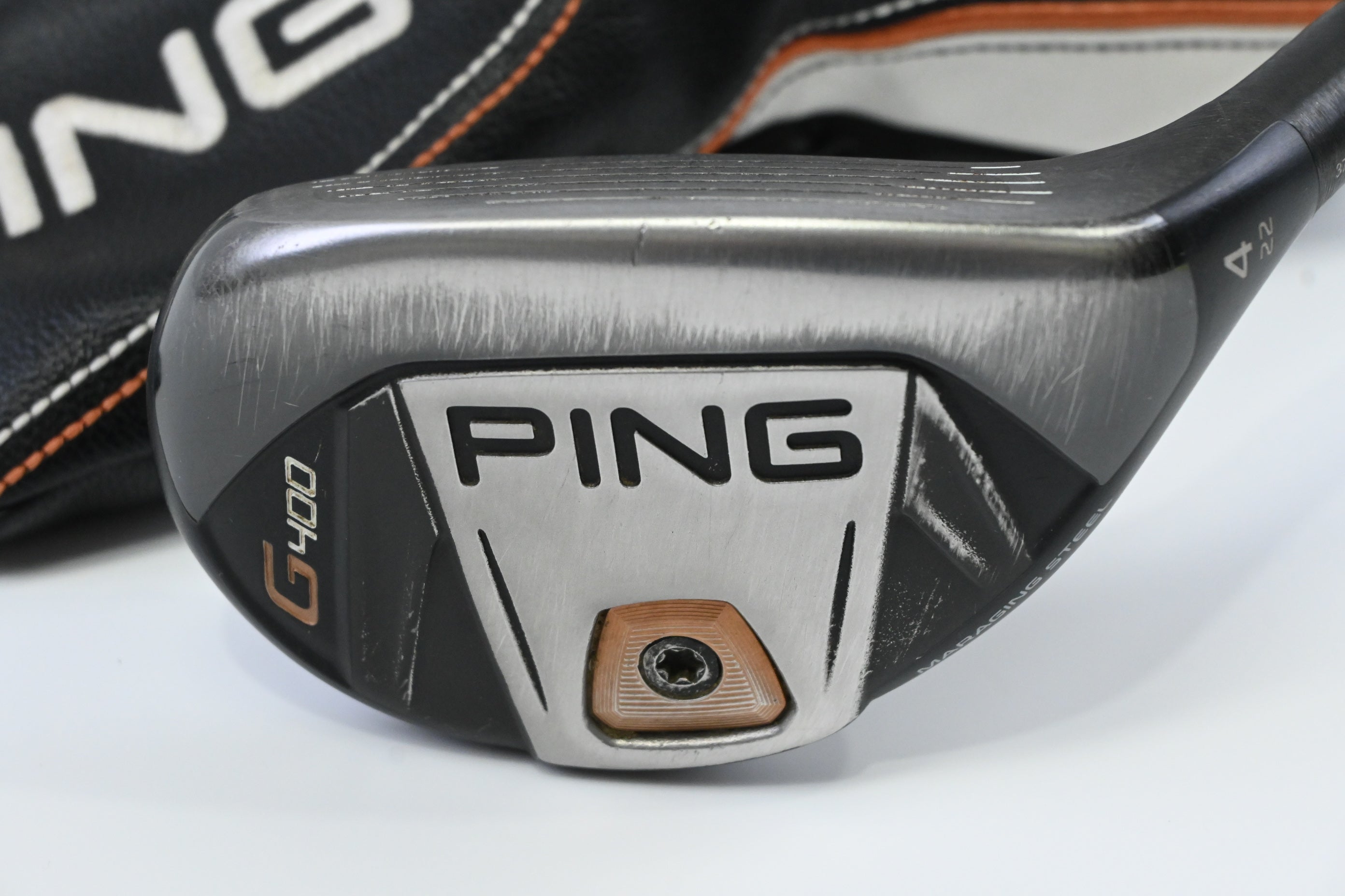 Ping G400 #4 Hybrid / 22 Degree / Regular Flex Ping Alta CB 70 Shaft