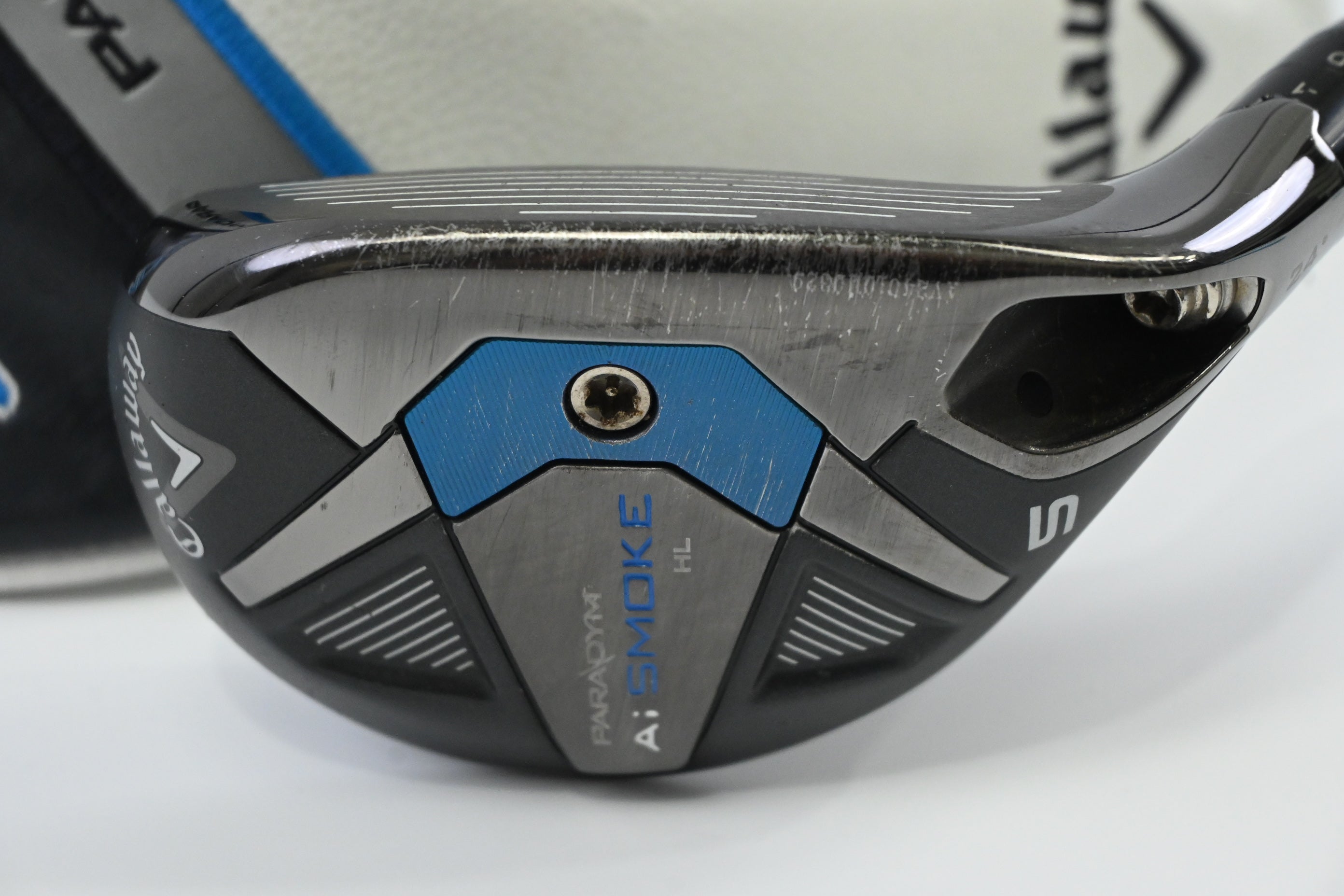 Callaway Paradym Ai Smoke HL #5 Hybrid / 24 Degree / Senior Flex Cypher 50 Shaft