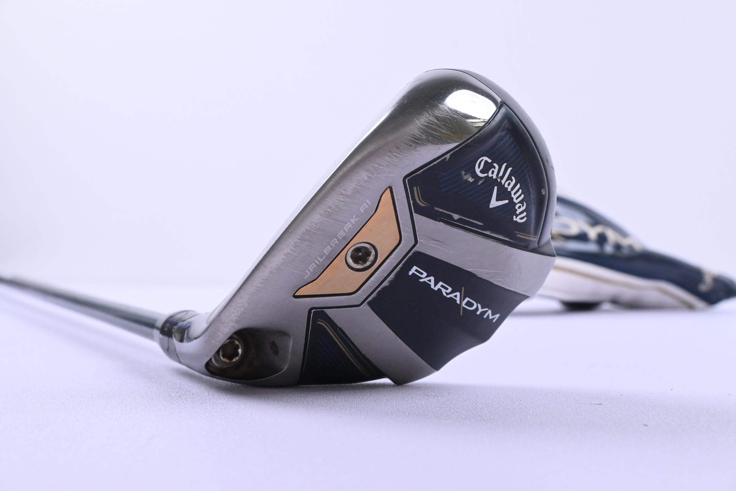 Left Hand Callaway Paradym #4 Hybrid / 21 Degree / Regular Flex HZRDUS Silver 65