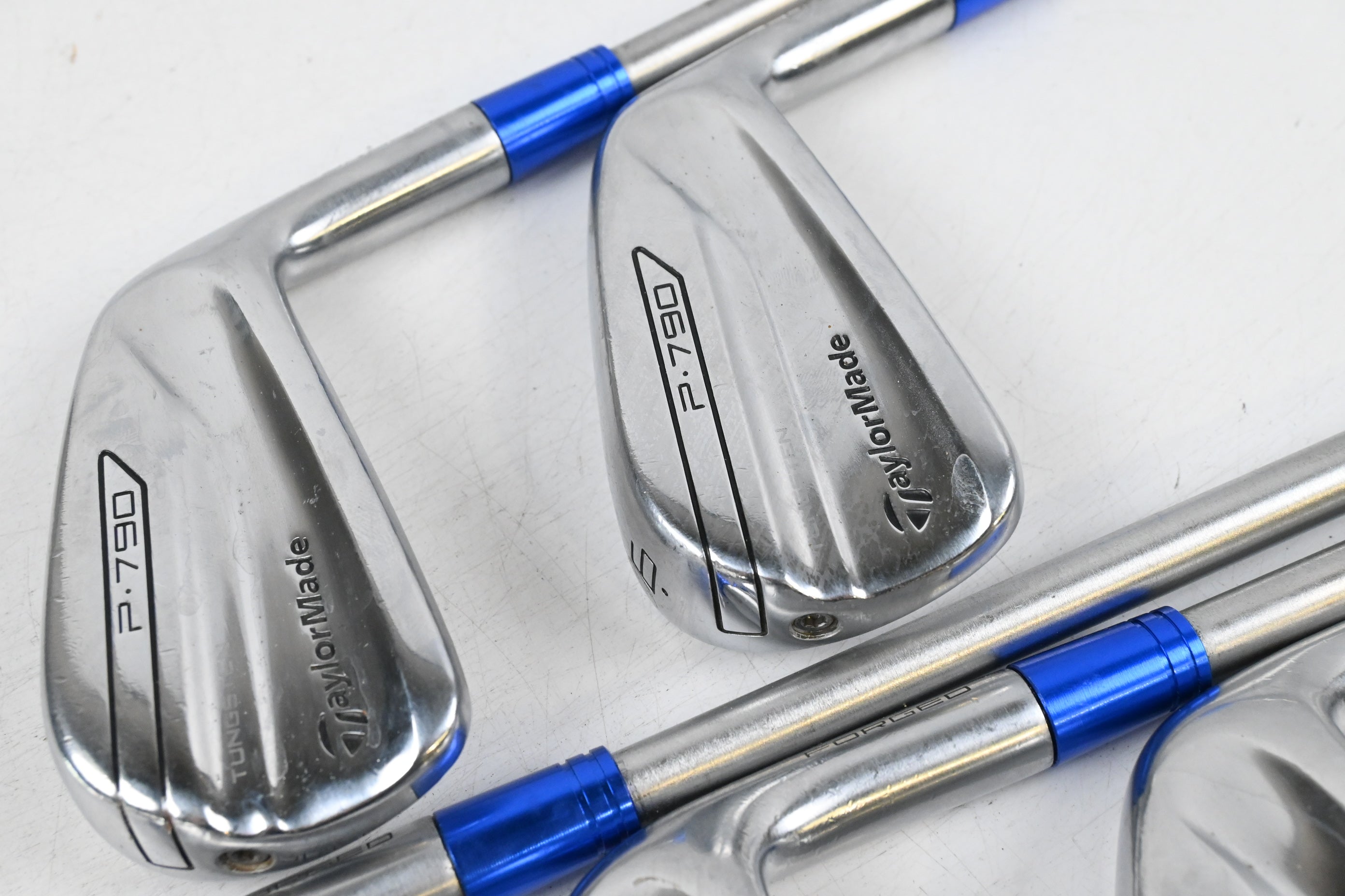 Taylormade P790 2017 Irons / 5-9i / Stiff Flex KBS Tour C-Taper 120 Shafts