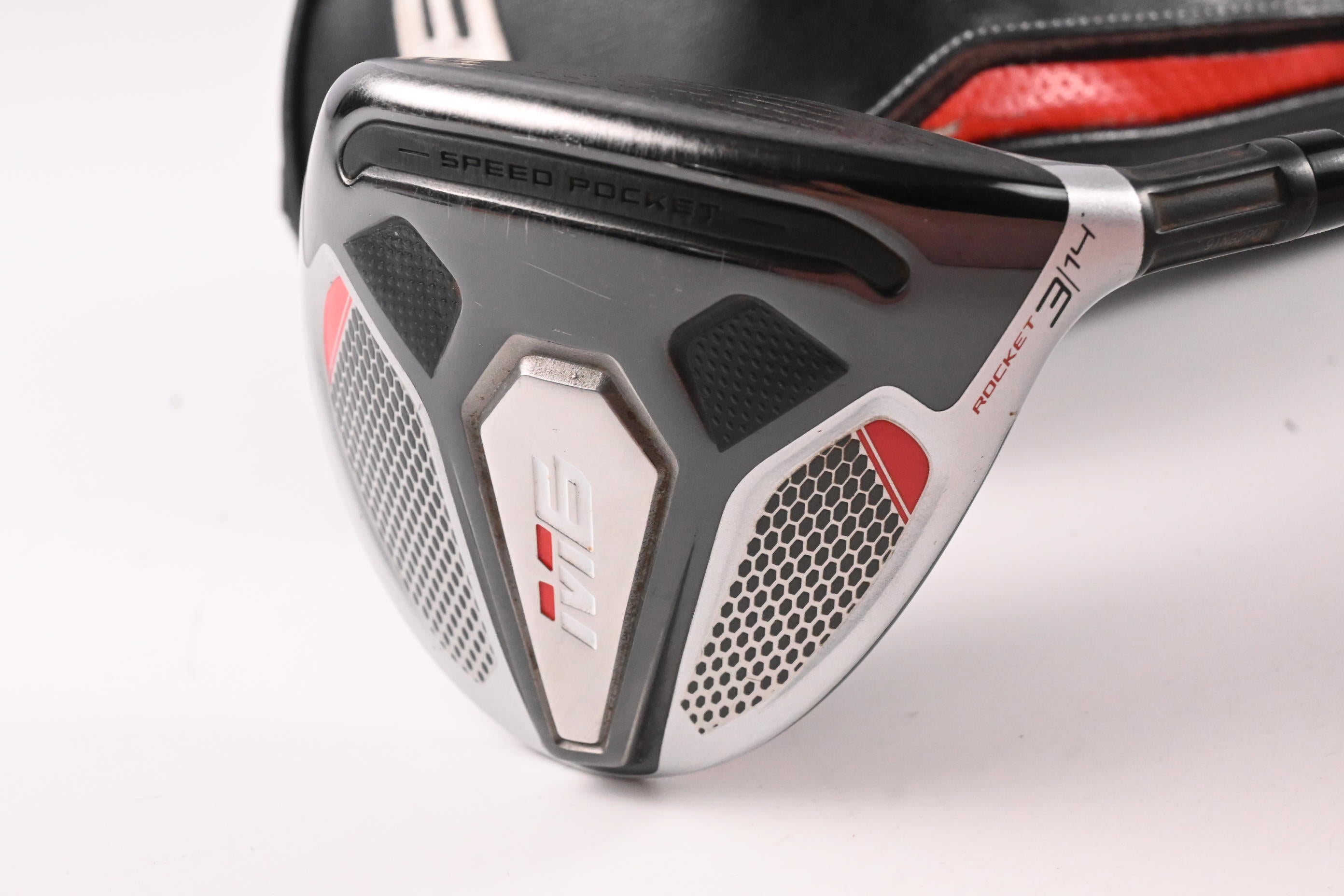 Taylormade M6 #3 Wood / 14 Degree / Stiff Flex Fujikura Atmos Orange 6 Shaft