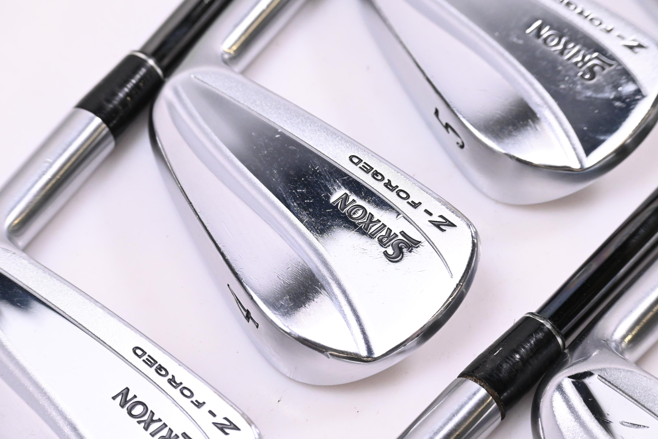 Srixon Z-Forged Irons / 3-PW / Stiff Flex KBS $-Taper 110 Shafts