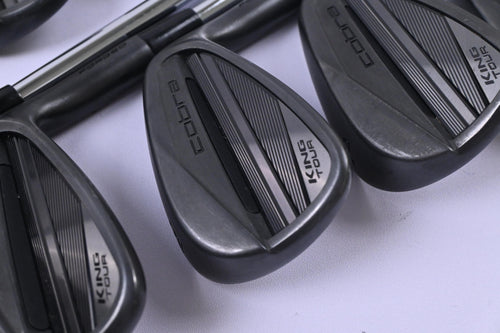 Cobra King Tour 2023 Irons / 3-PW+GW / X-Flex KBS $-Taper 130 Shafts