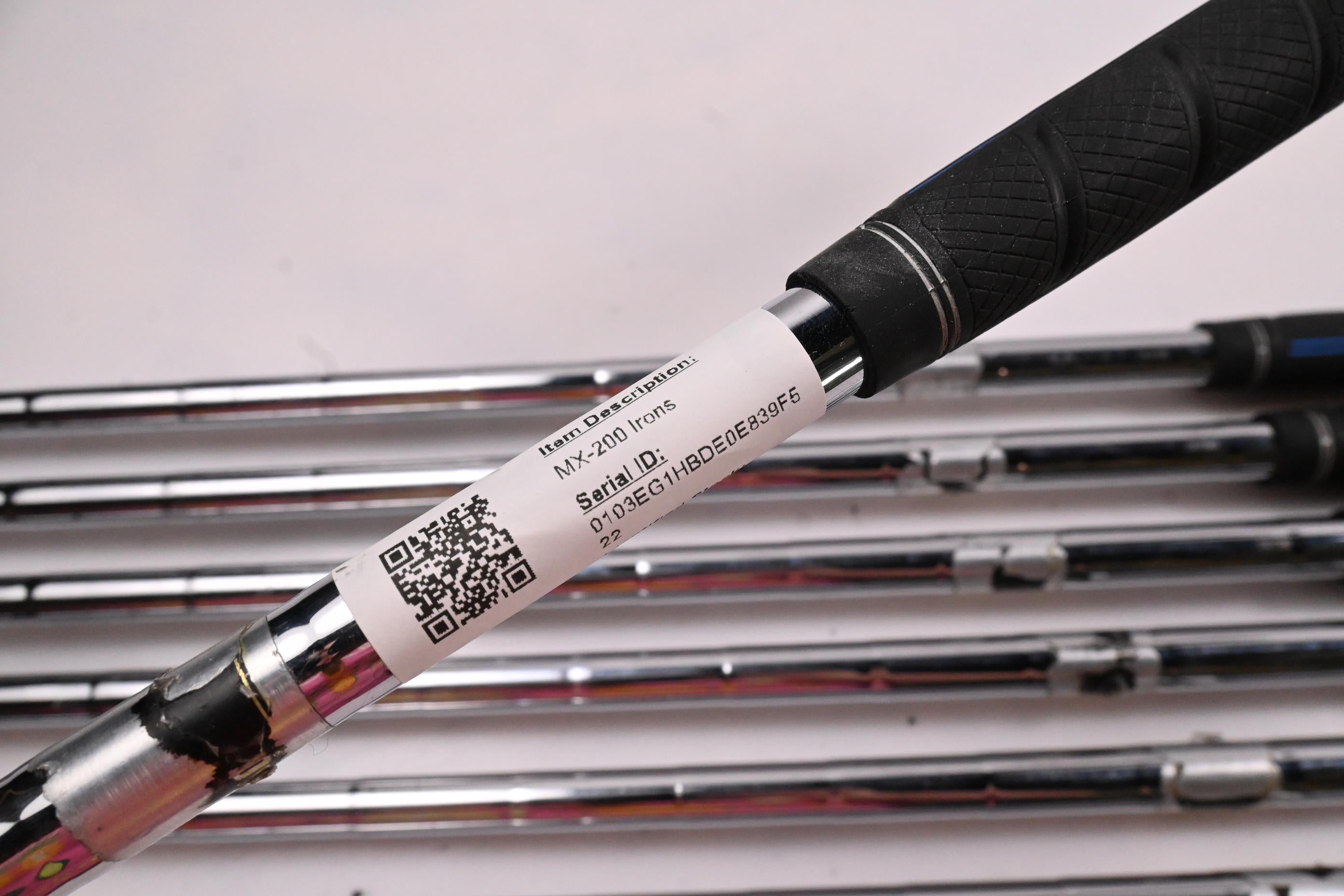 Mizuno MX-200 Irons / 4-PW / Stiff Flex Dynalite Gold Shafts