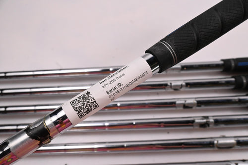 Mizuno MX-200 Irons / 4-PW / Stiff Flex Dynalite Gold Shafts