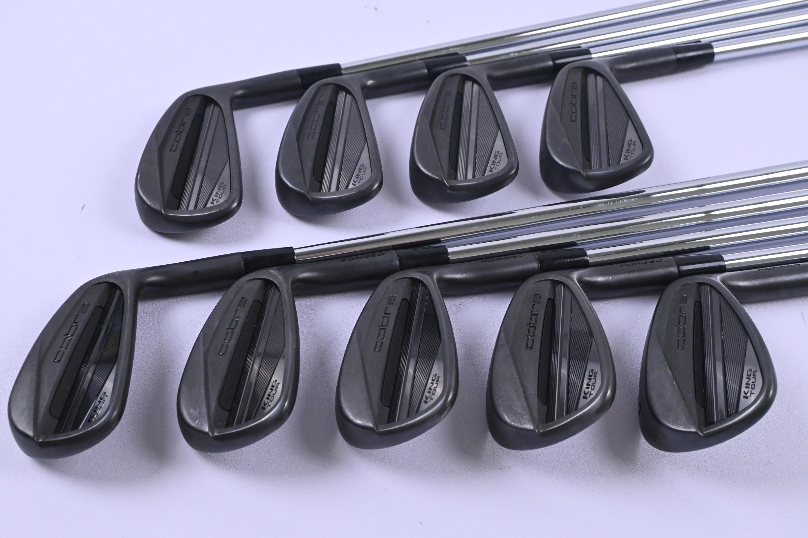 Cobra King Tour 2023 Irons / 3-PW+GW / X-Flex KBS $-Taper 130 Shafts