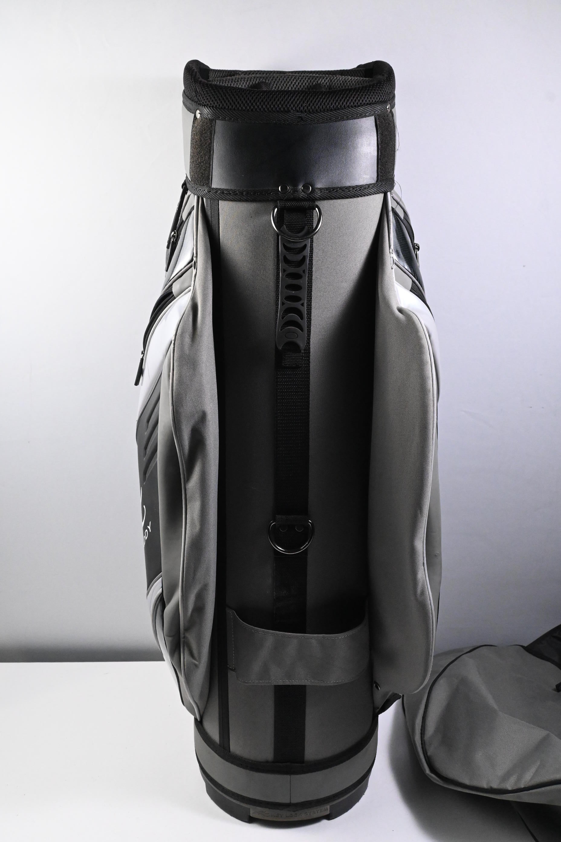 Powakaddy Premium Edition Cart Bag / 14-Way Divider / Grey & Black