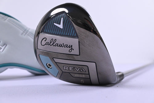 Ladies Callaway Reva Rise #5 Wood / 21 Degree / Ladies Flex Lin-Q LTE Blue 4