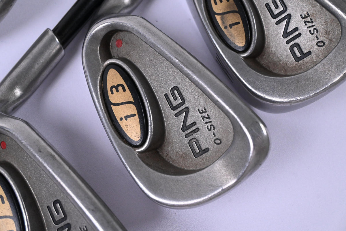 Ping i3 O-Size Irons / 5-PW+SW / Red Dot / Regular Flex Ping 350 Series Shafts