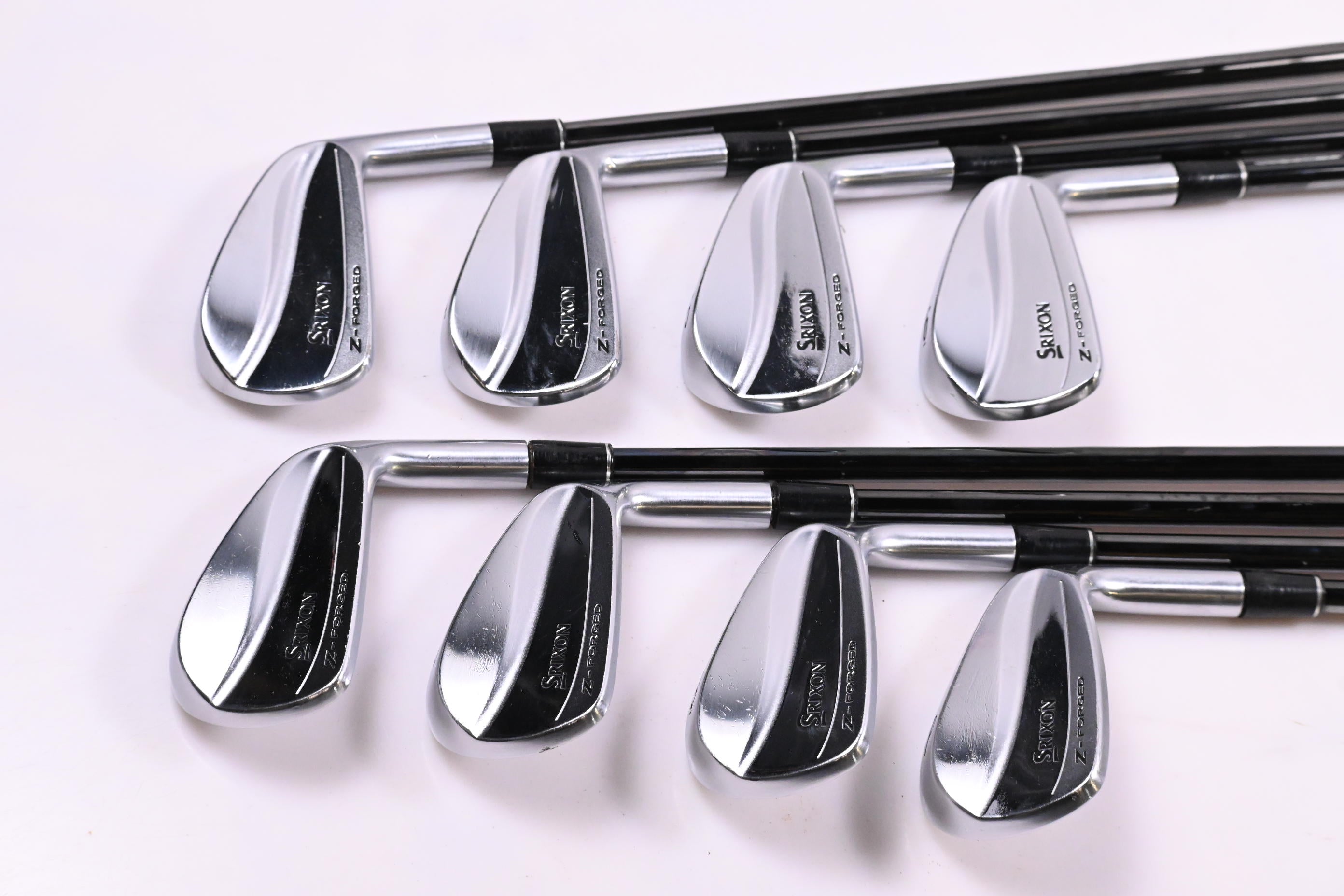 Srixon Z-Forged Irons / 3-PW / Stiff Flex KBS $-Taper 110 Shafts