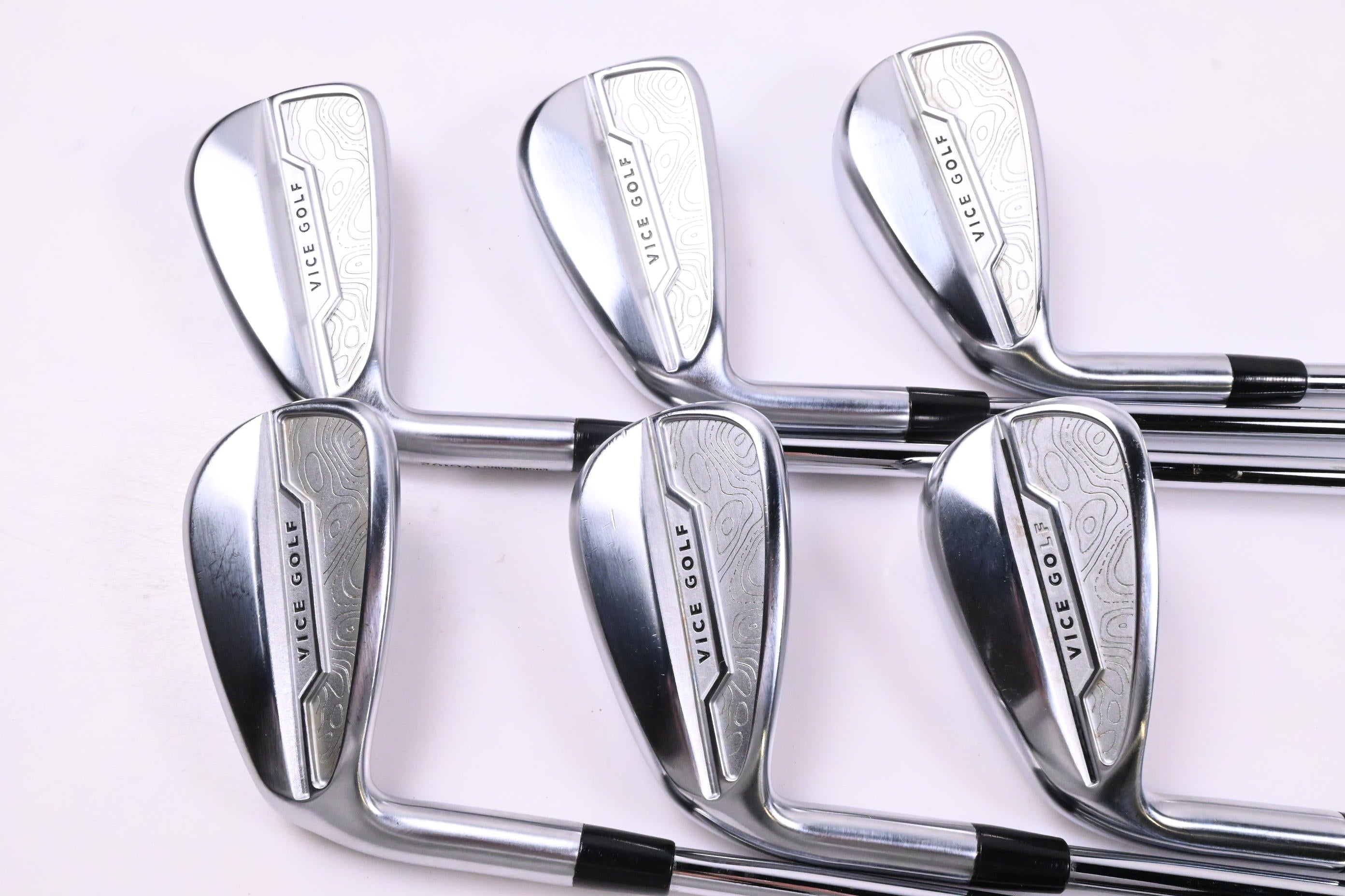 Left Hand Vice Golf VGI02 Irons / 6-PW+AW / Regular Flex KBS Tour Lite 105