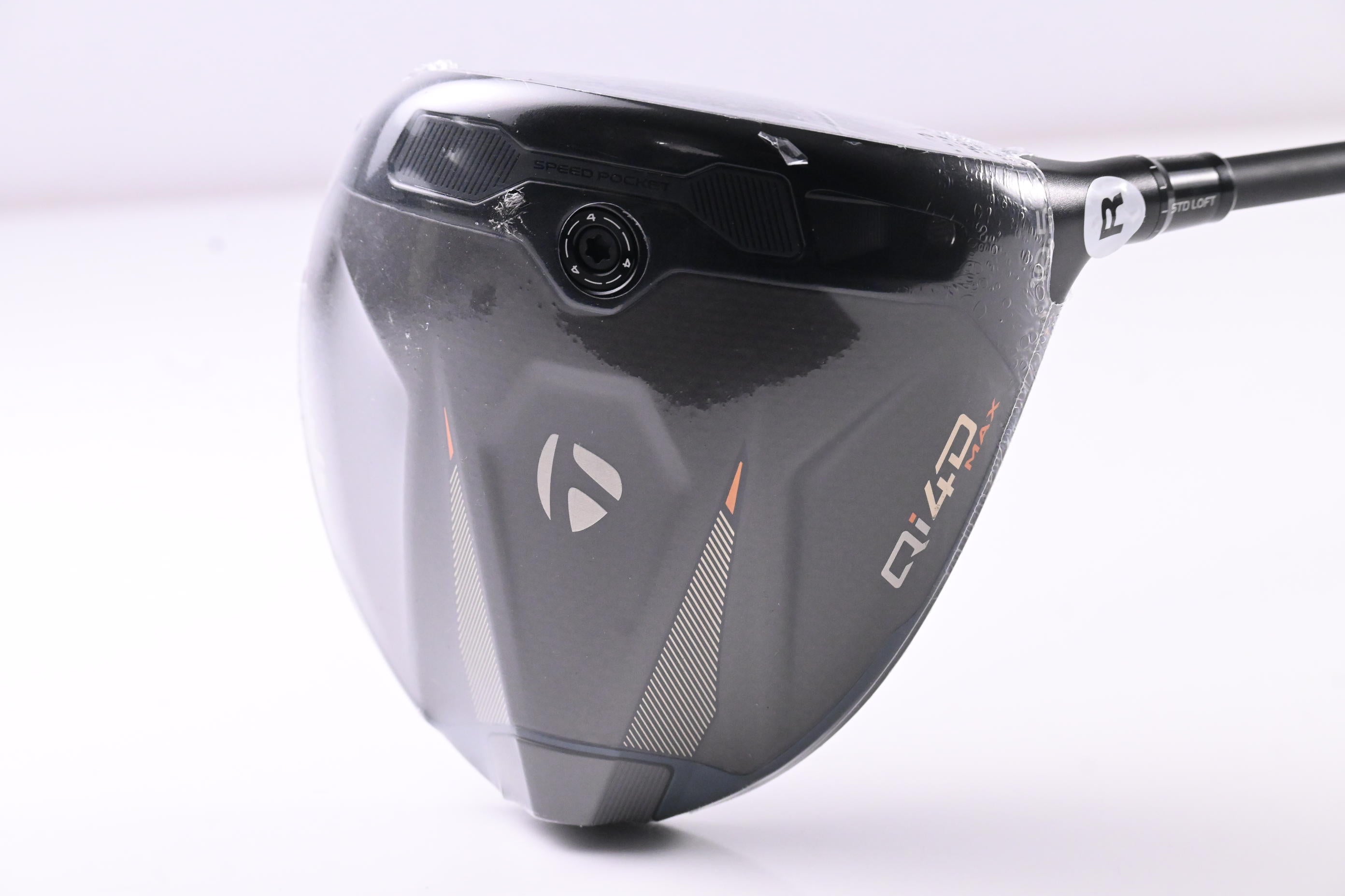 Taylormade Qi4D Max Driver / 10.5 Degree / Regular Flex Reax Blue 50 Shaft