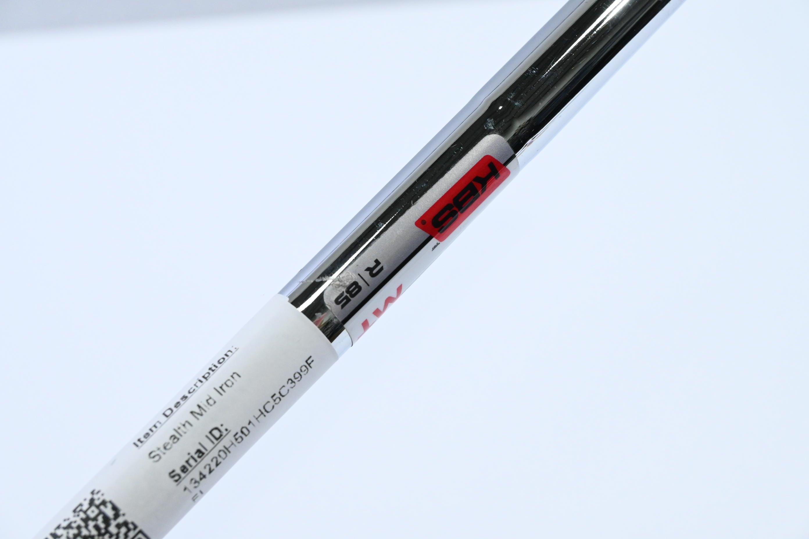 Left Hand Taylormade Stealth #6 Iron / Regular Flex KBS Max MT 85 Shaft