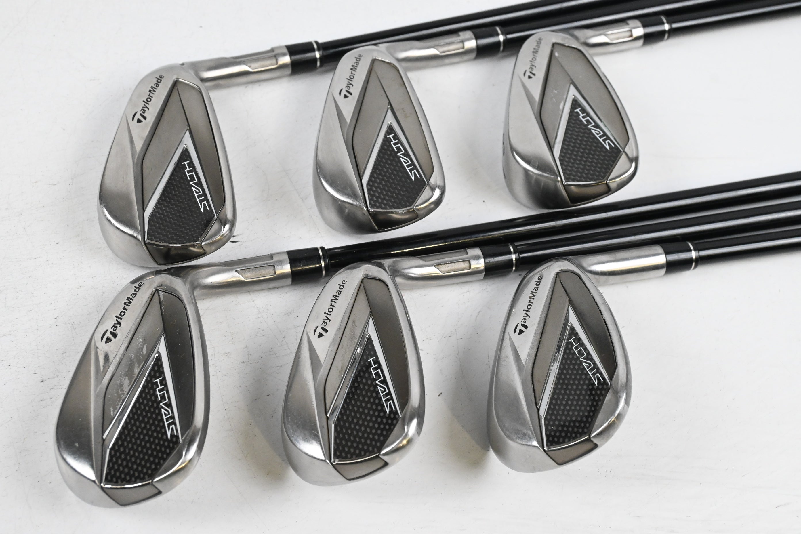 Taylormade Stealth Irons / 6-PW+SW / Regular Flex Fujikura Ventus Red 6 Shaft
