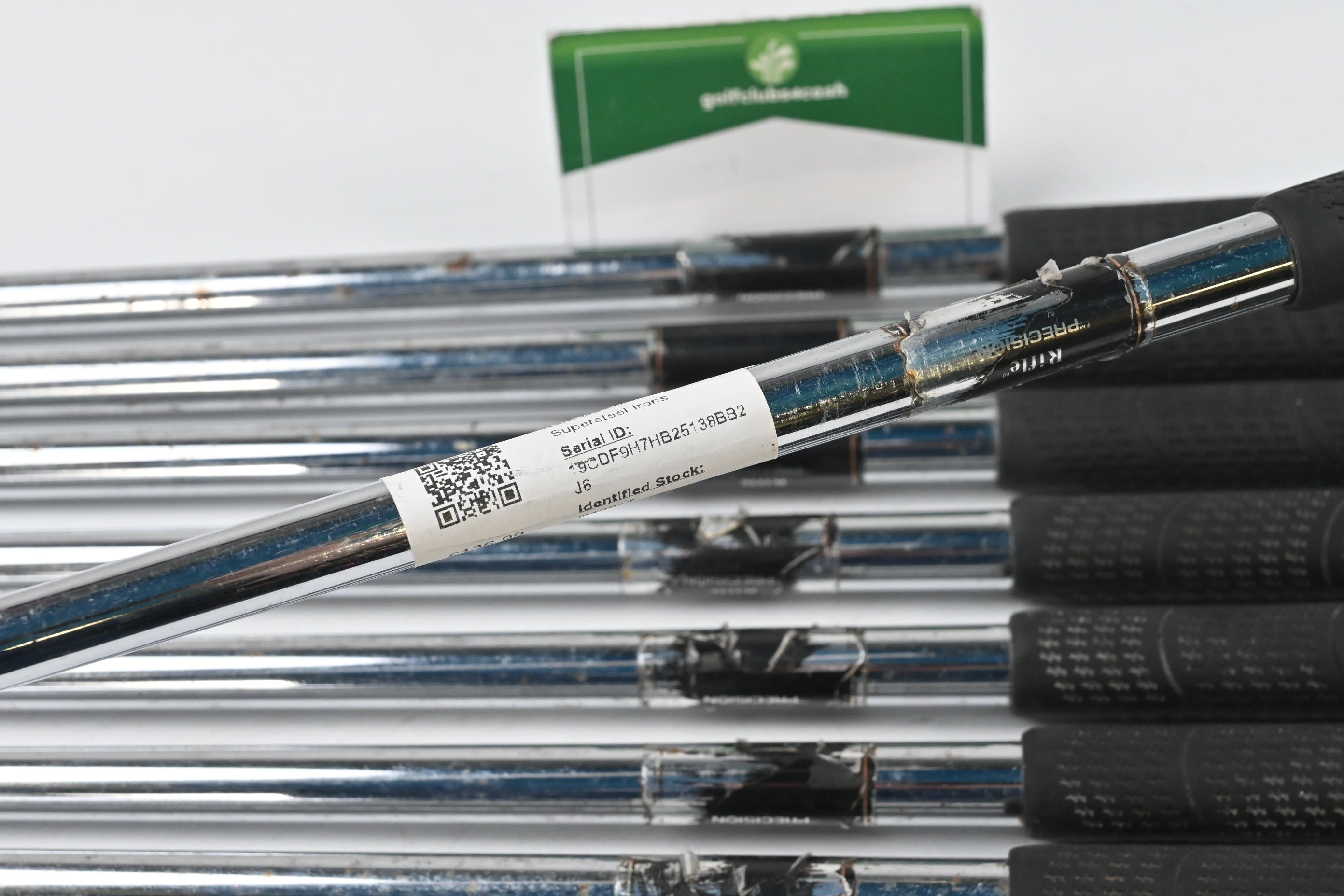 Taylormade Supersteel Irons / 3-PW+SW / Regular Flex Taylormade Rifle 80